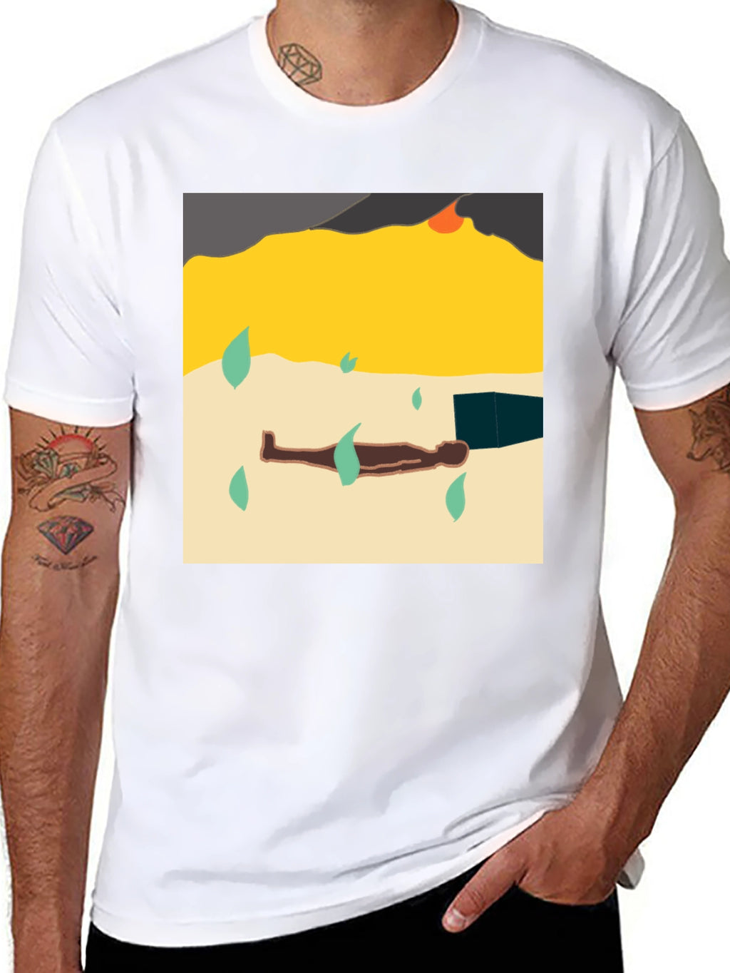 Abstract Design Tee - Modern Art T-Shirt