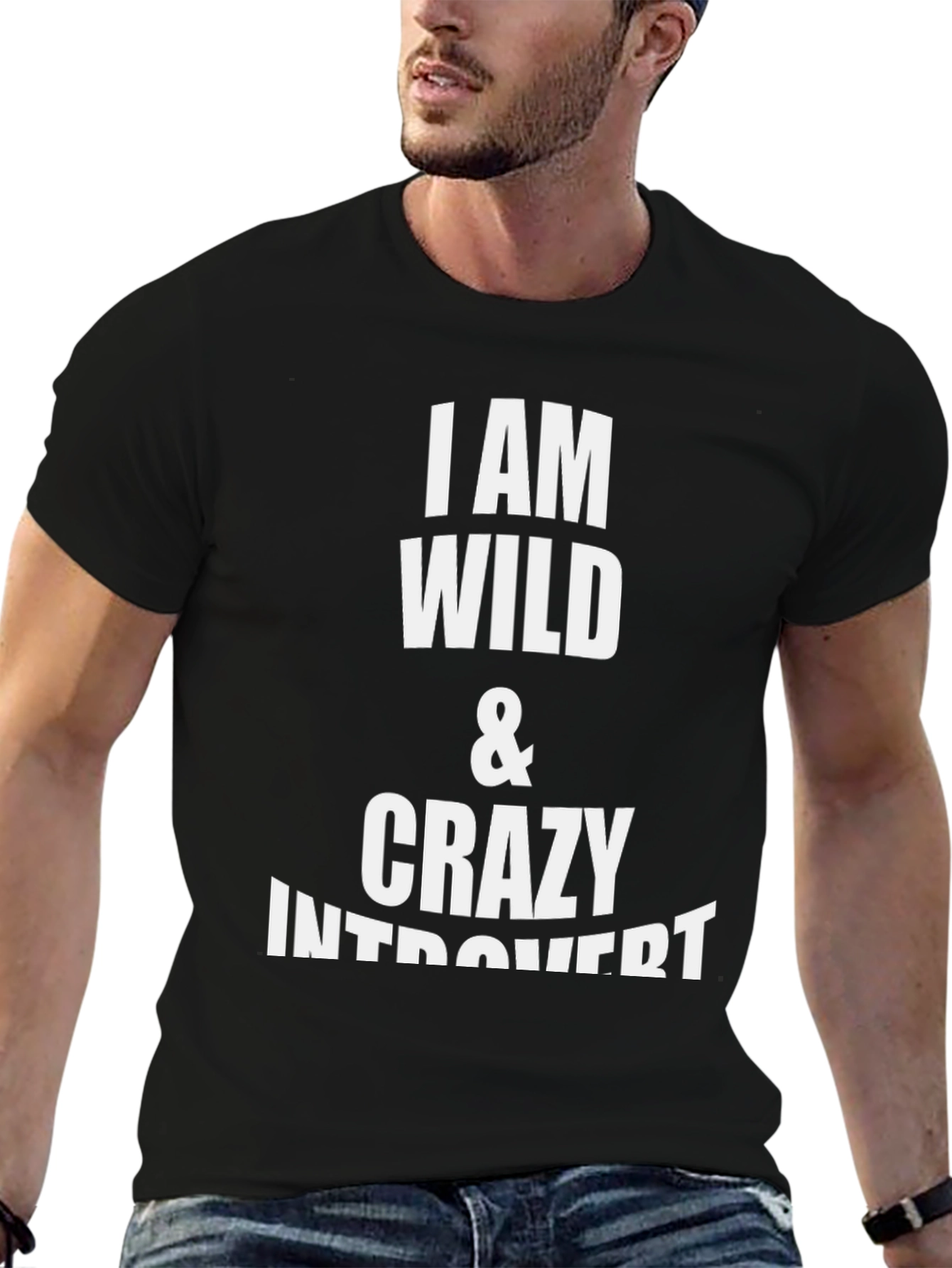 Wild & Crazy Introvert Graphic Tee