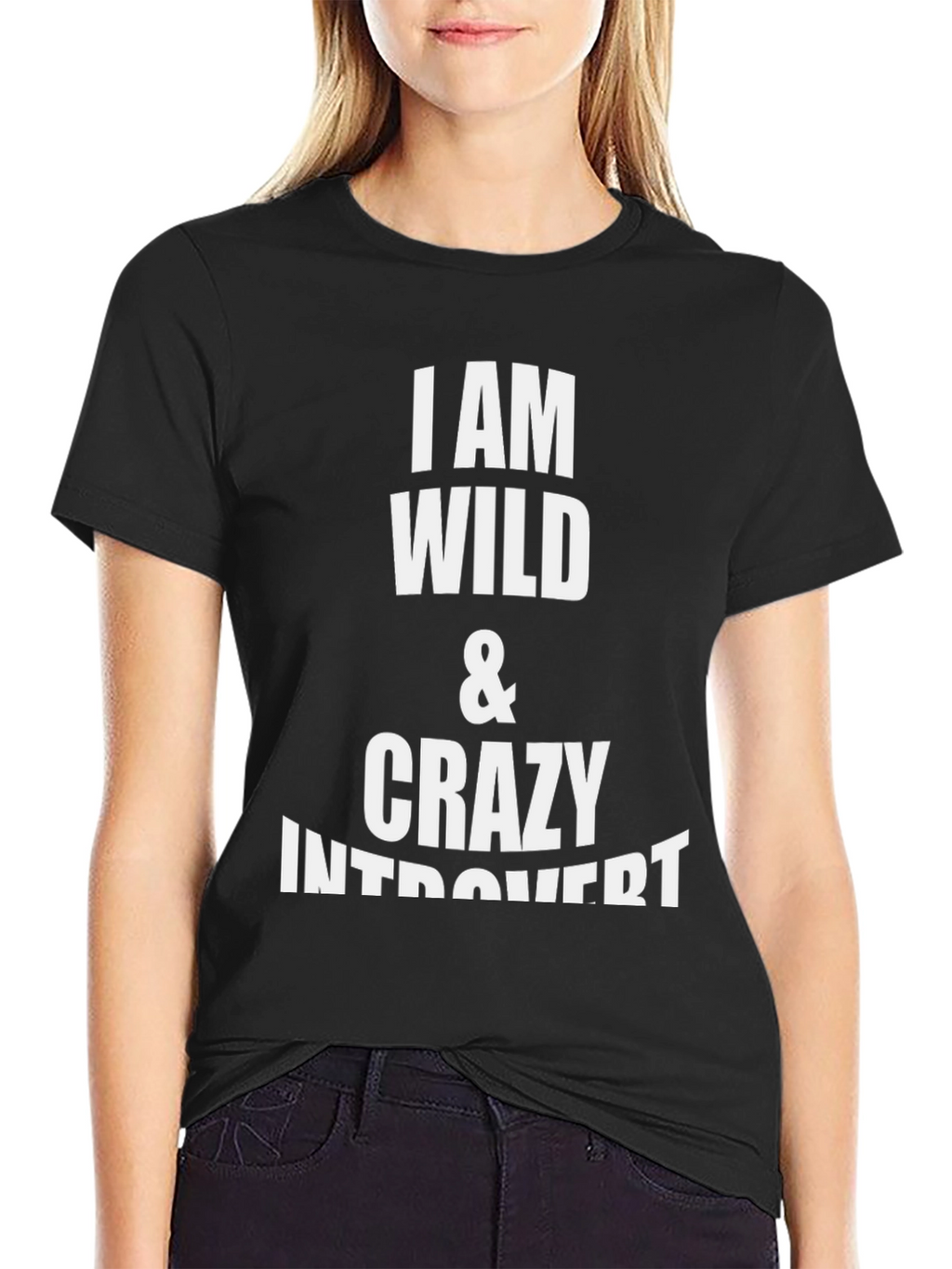 Wild & Crazy Introvert Graphic Tee