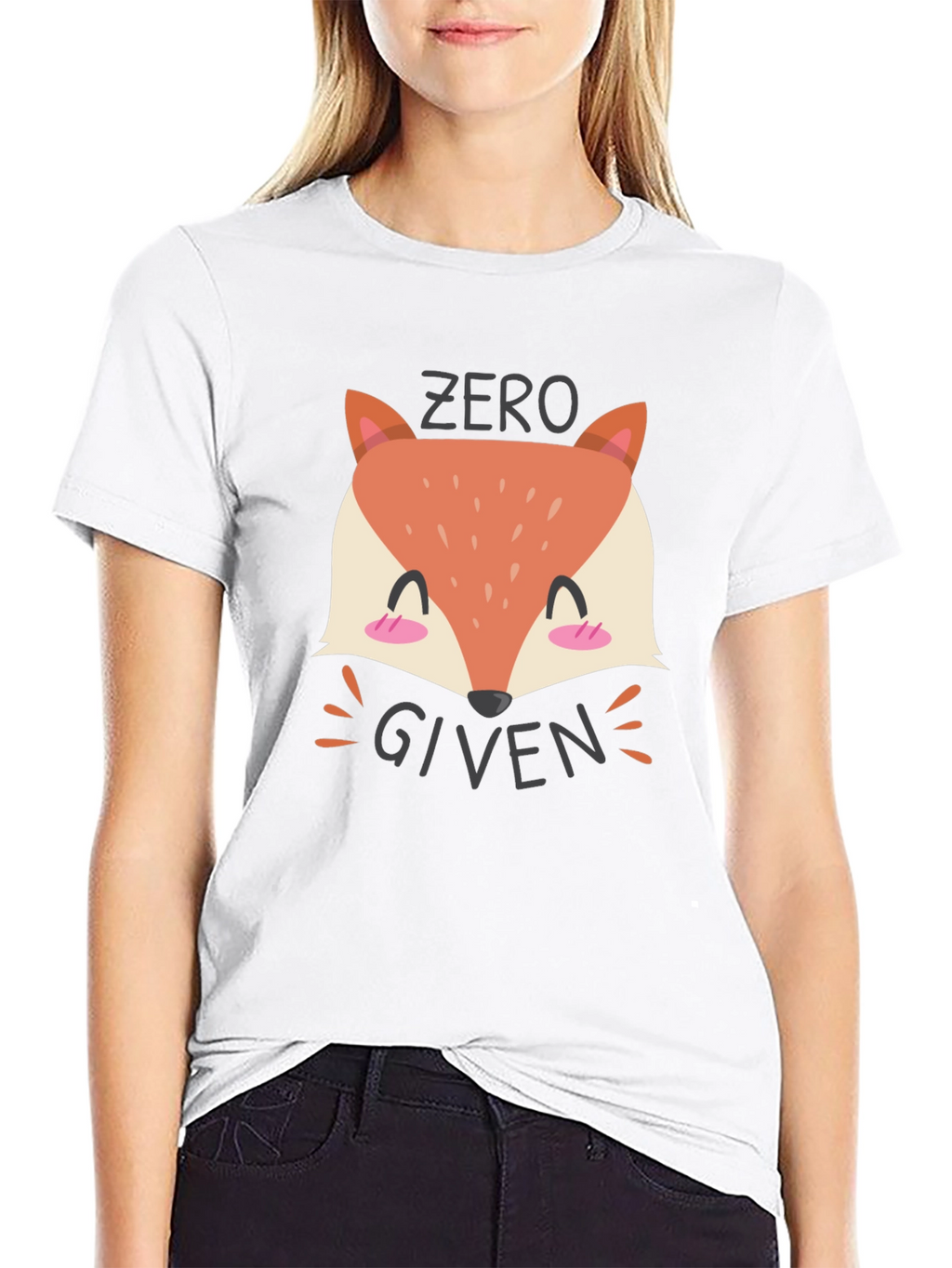 Zero Fox Given Black Graphic Tee Shirt