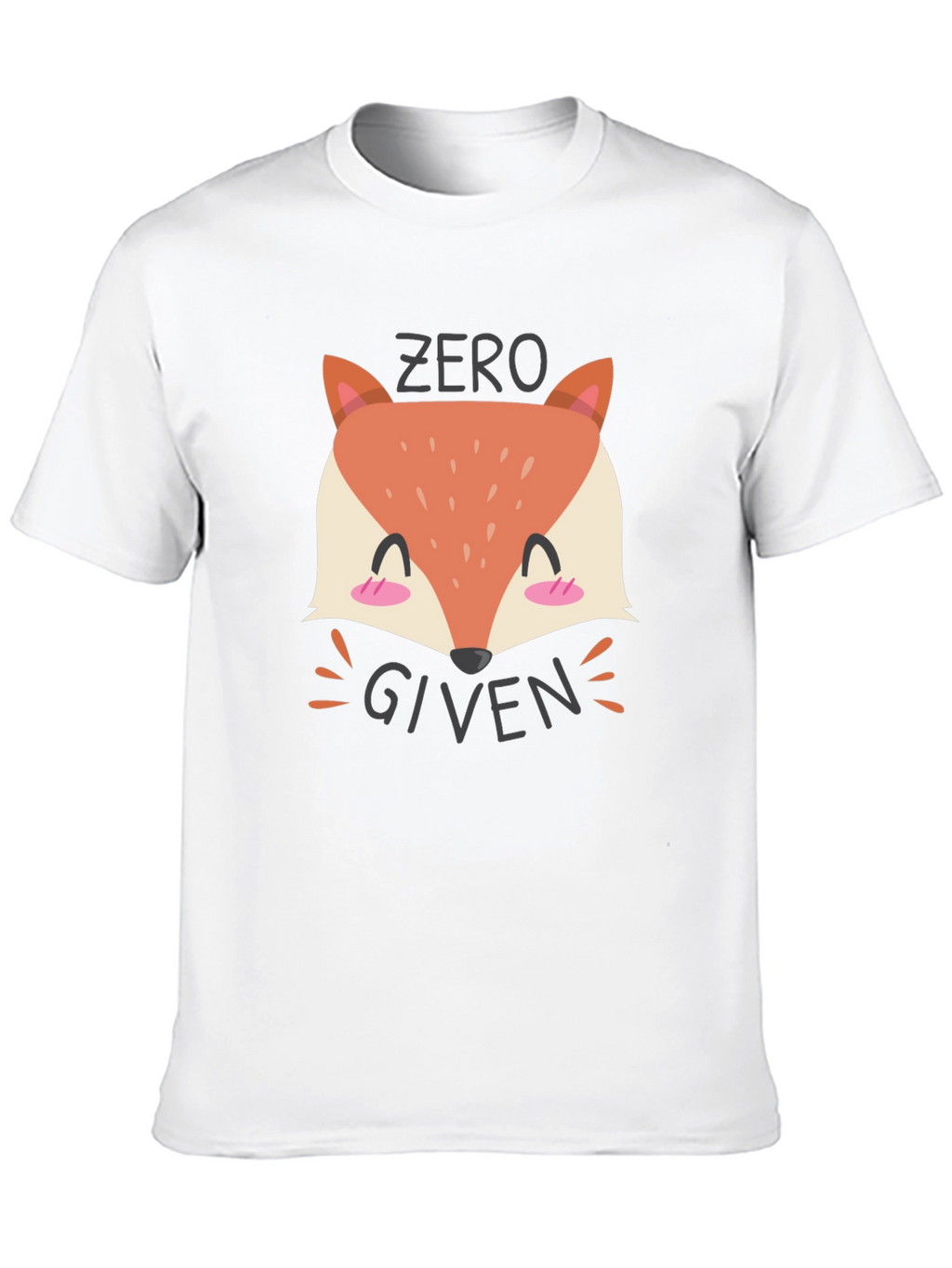 Zero Fox Given Black Graphic Tee Shirt