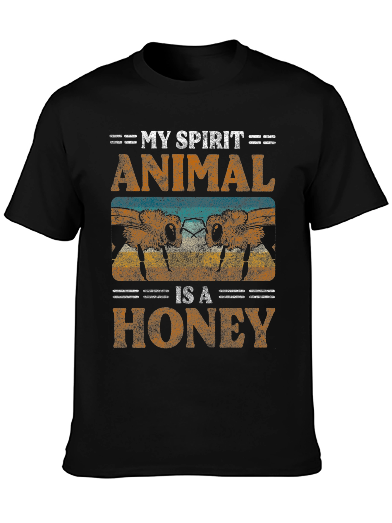 My Spirit Animal is a Honey Bee Graphic Tee