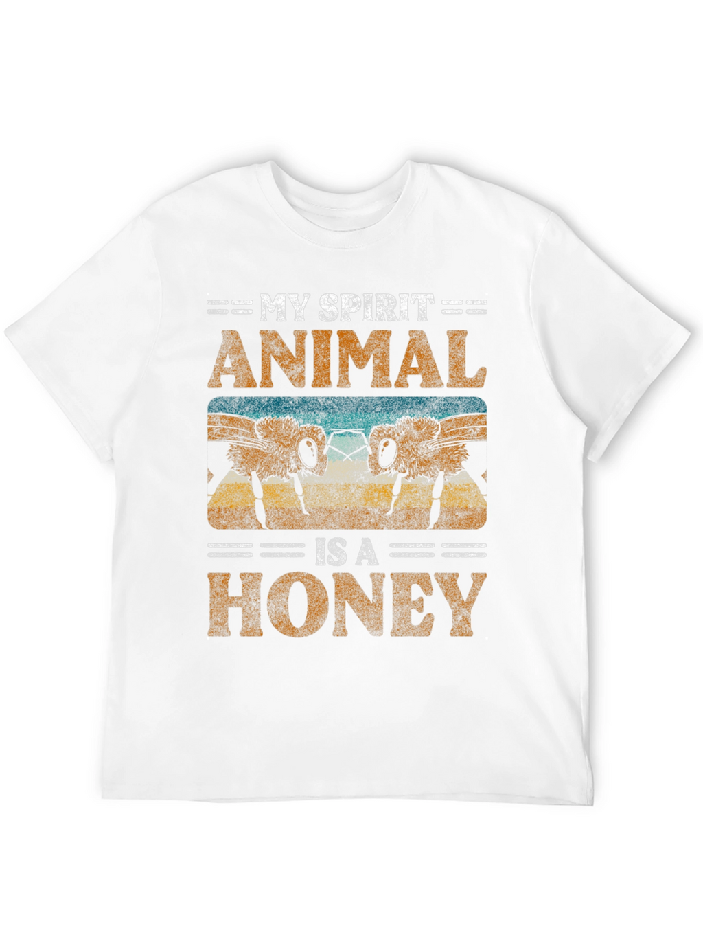 My Spirit Animal is a Honey Bee Graphic Tee