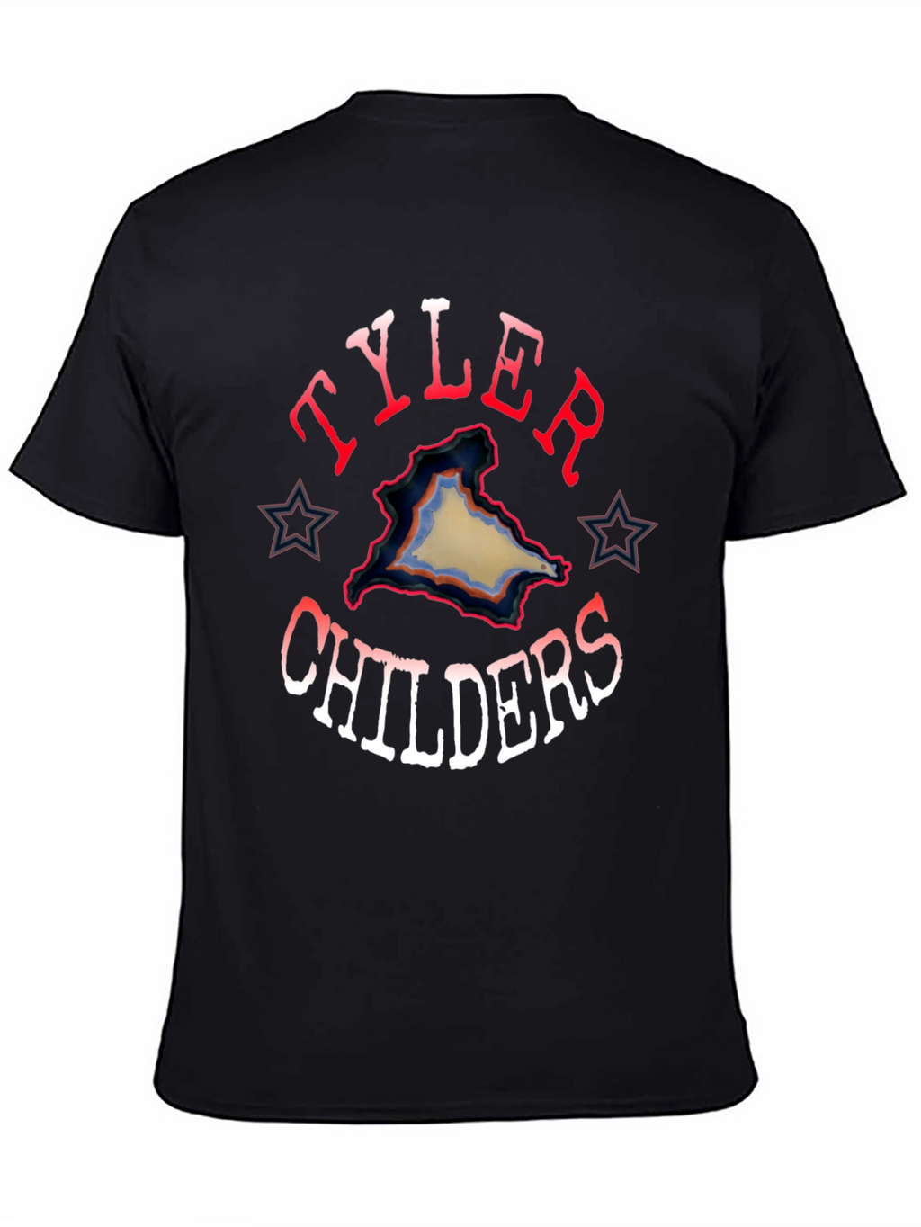Tyler Childers Graphic Tee - Black Cotton Blend