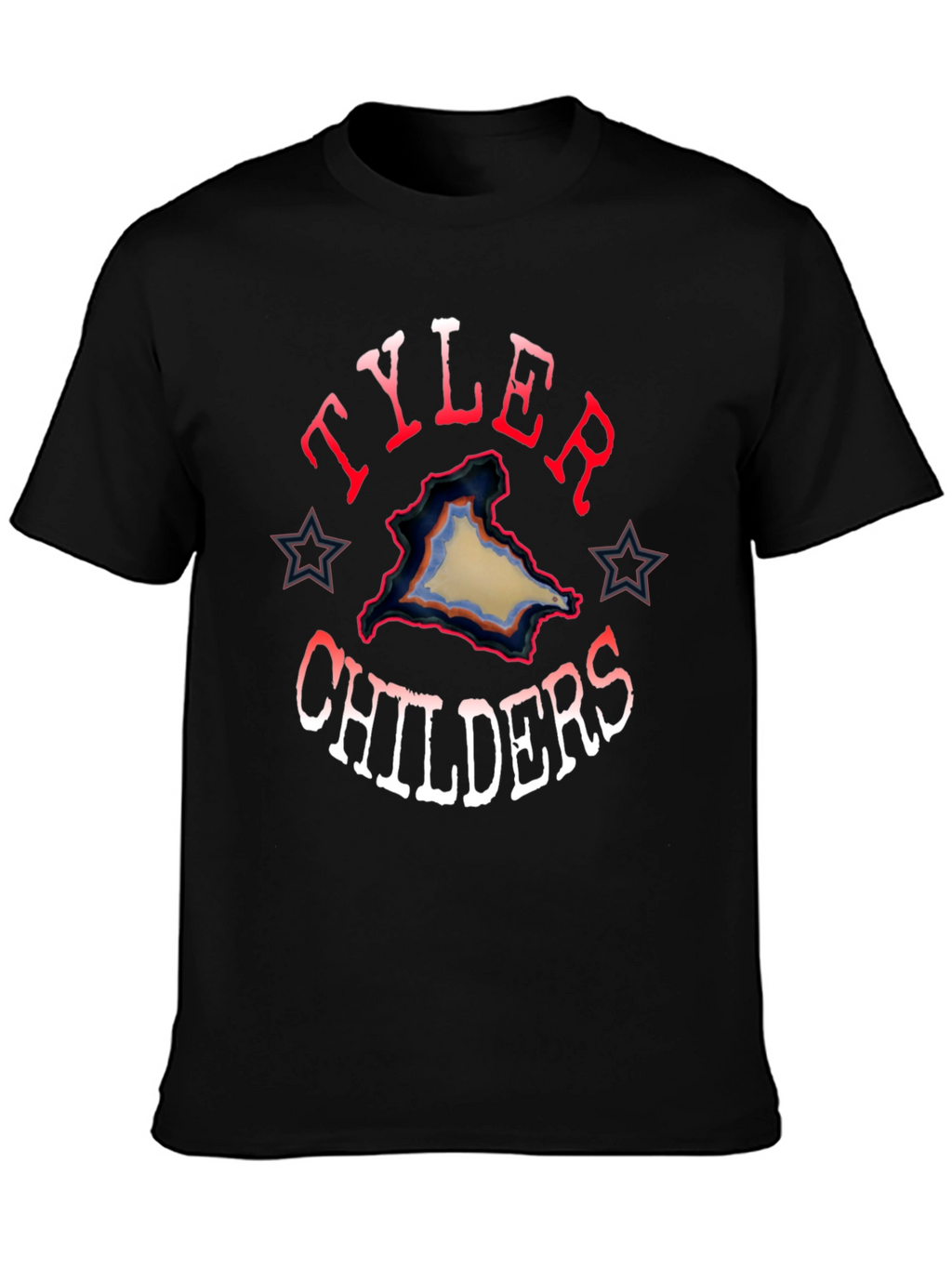Tyler Childers Graphic Tee - Black Cotton Blend
