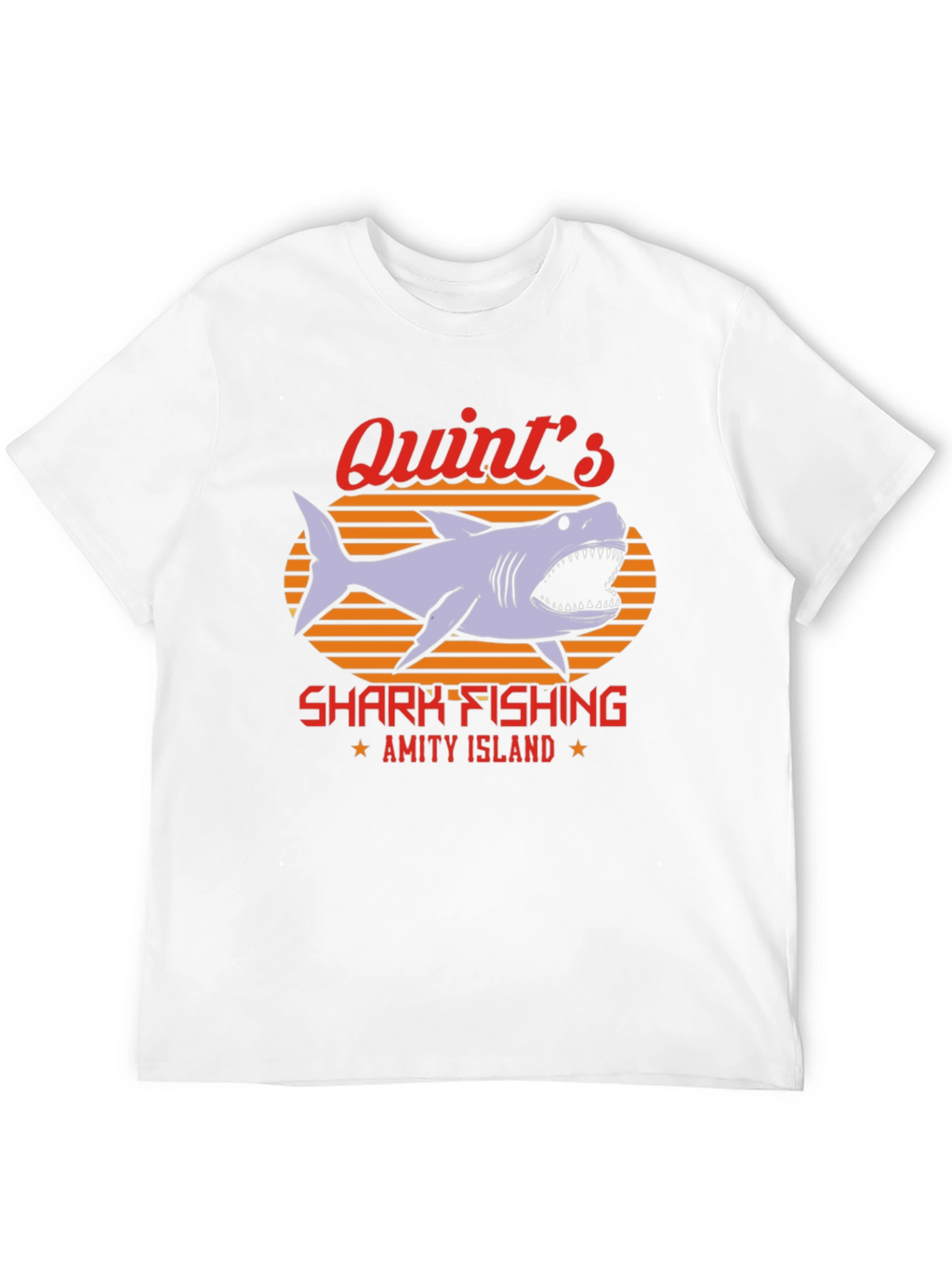 Quints Shark Fishing T-Shirt - Amity Island Tee
