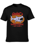 Quints Shark Fishing T-Shirt - Amity Island Tee