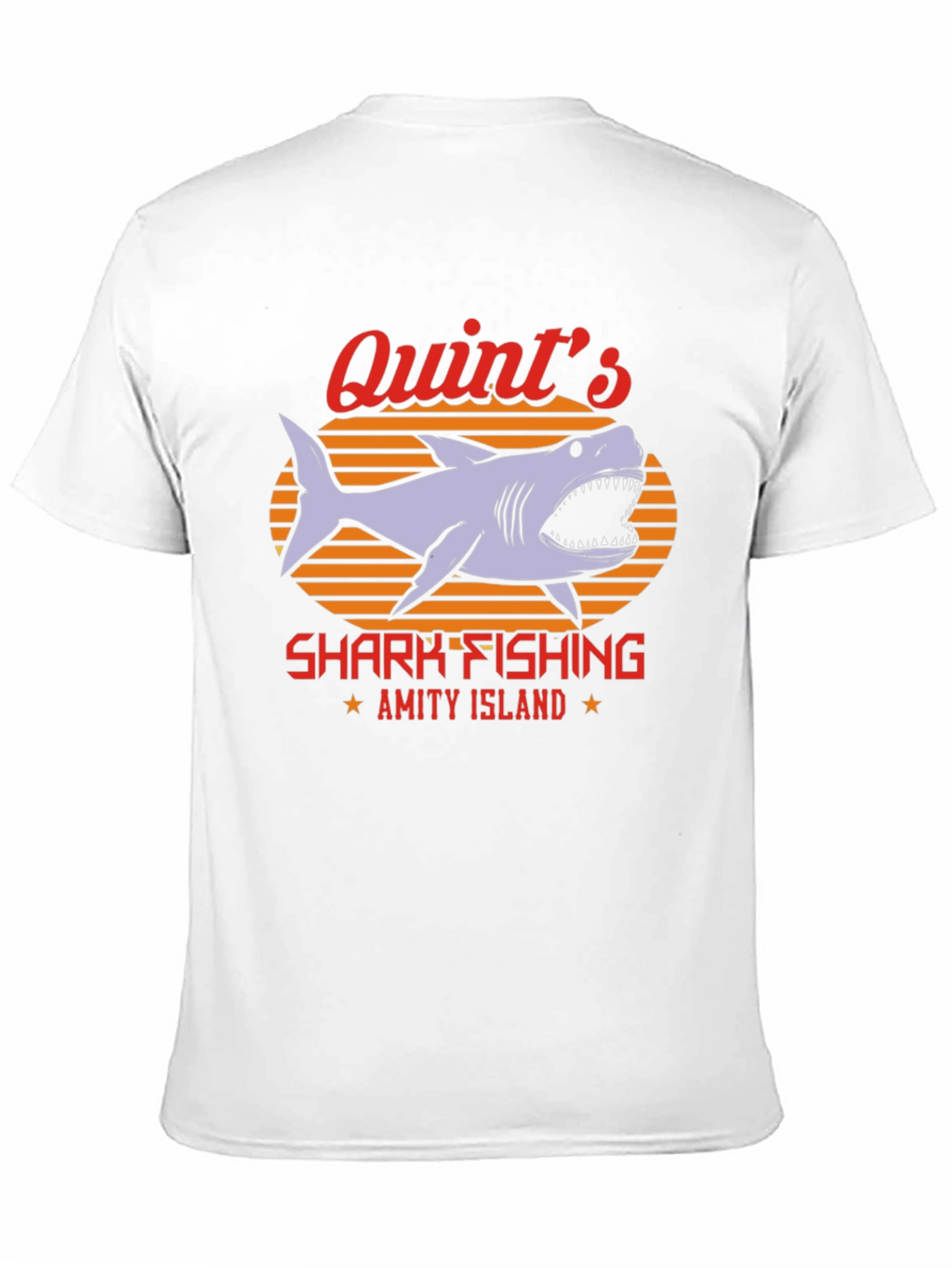Quints Shark Fishing T-Shirt - Amity Island Tee