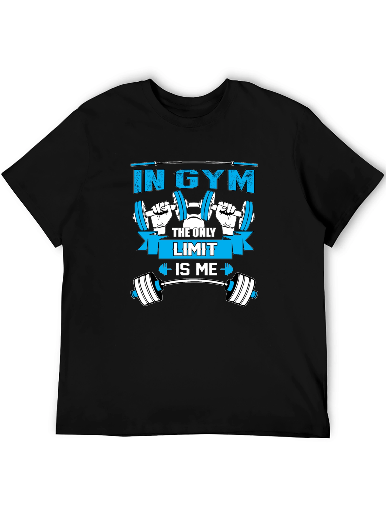 Gym Motivation T-Shirt - The Only Limit Is Me