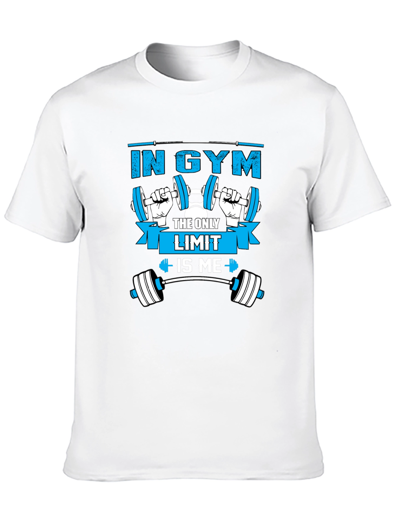 Gym Motivation T-Shirt - The Only Limit Is Me