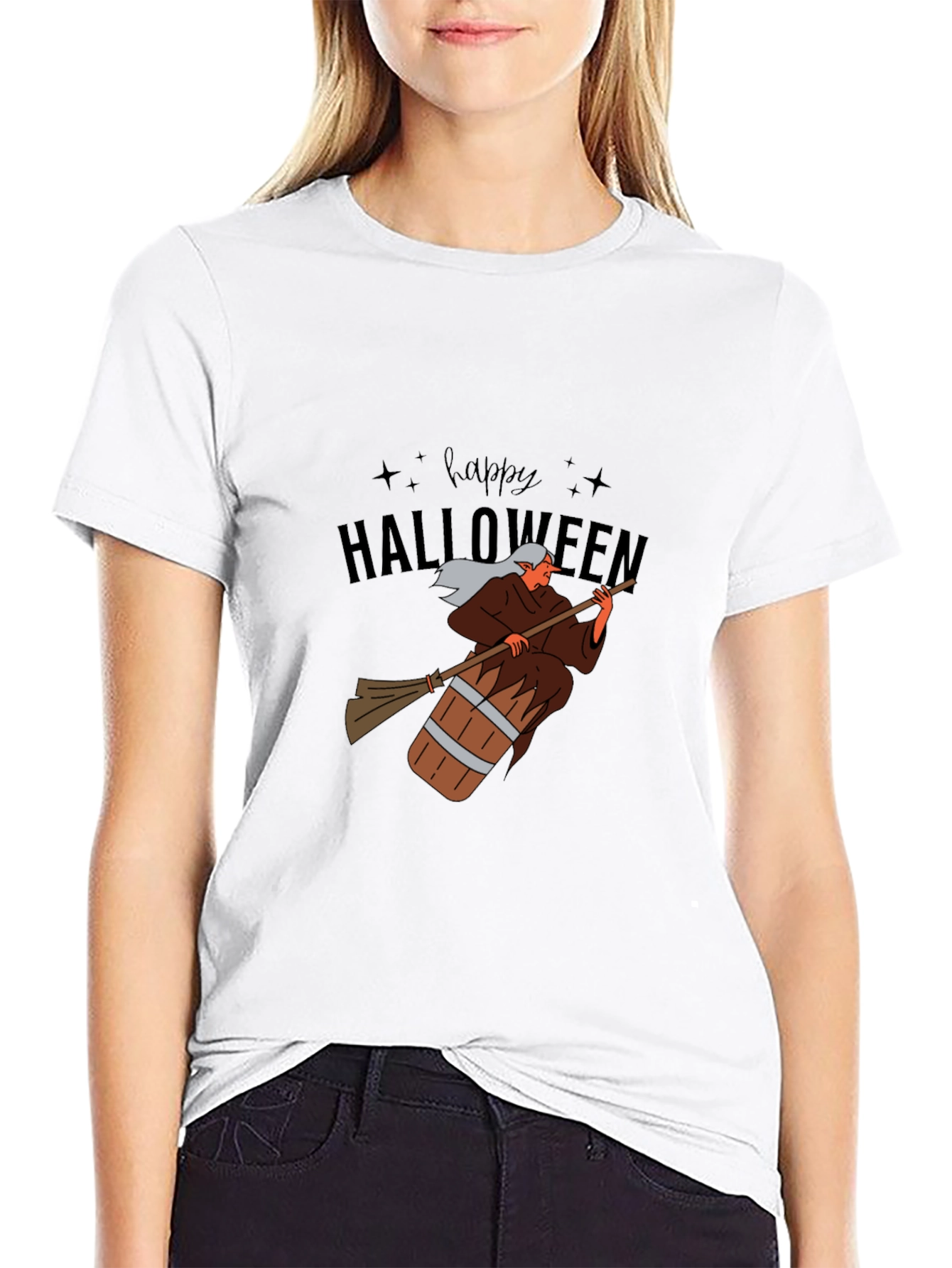 Happy Halloween Witch T-Shirt