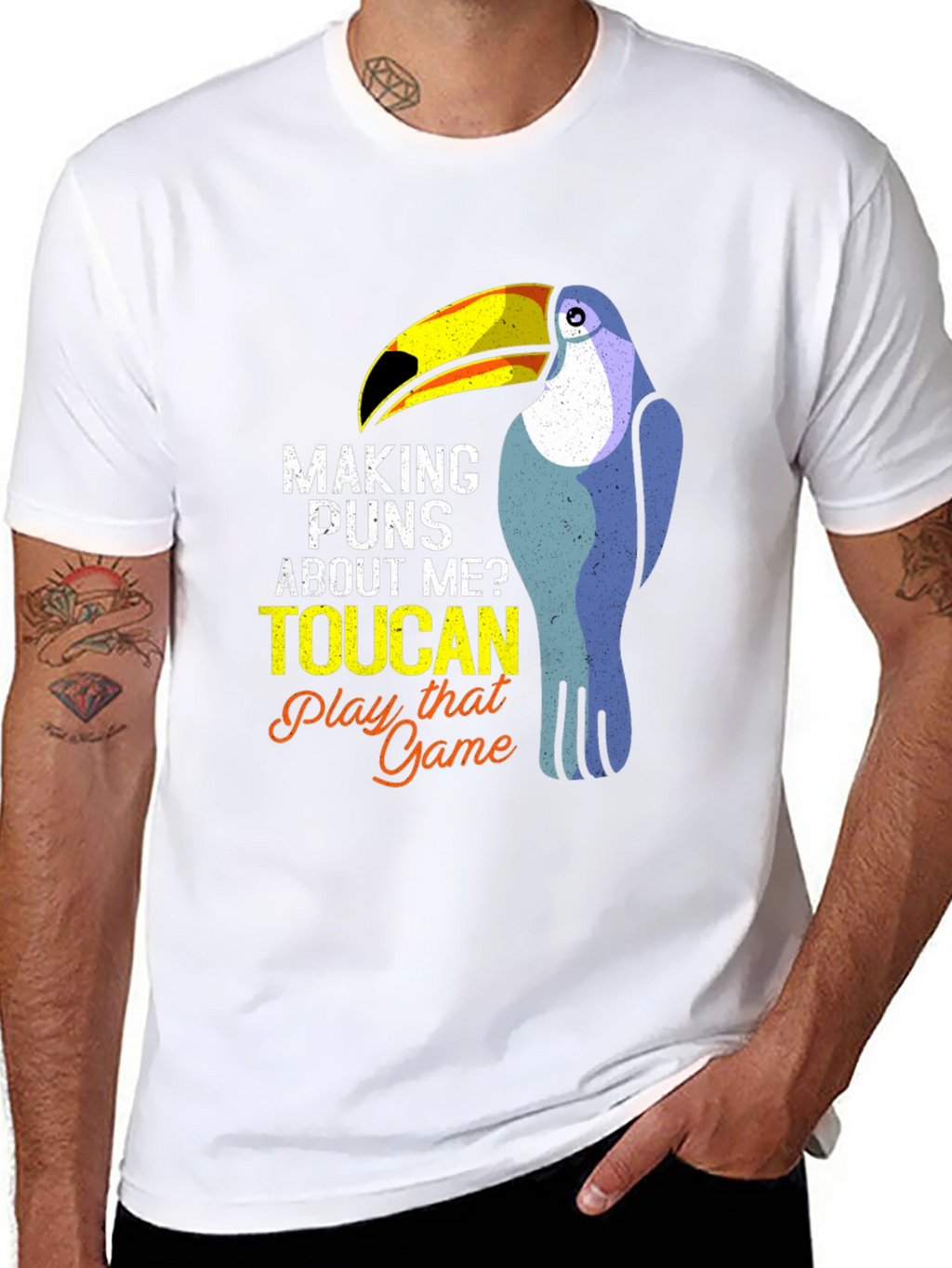 Toucan Puns T-Shirt - Play That Game