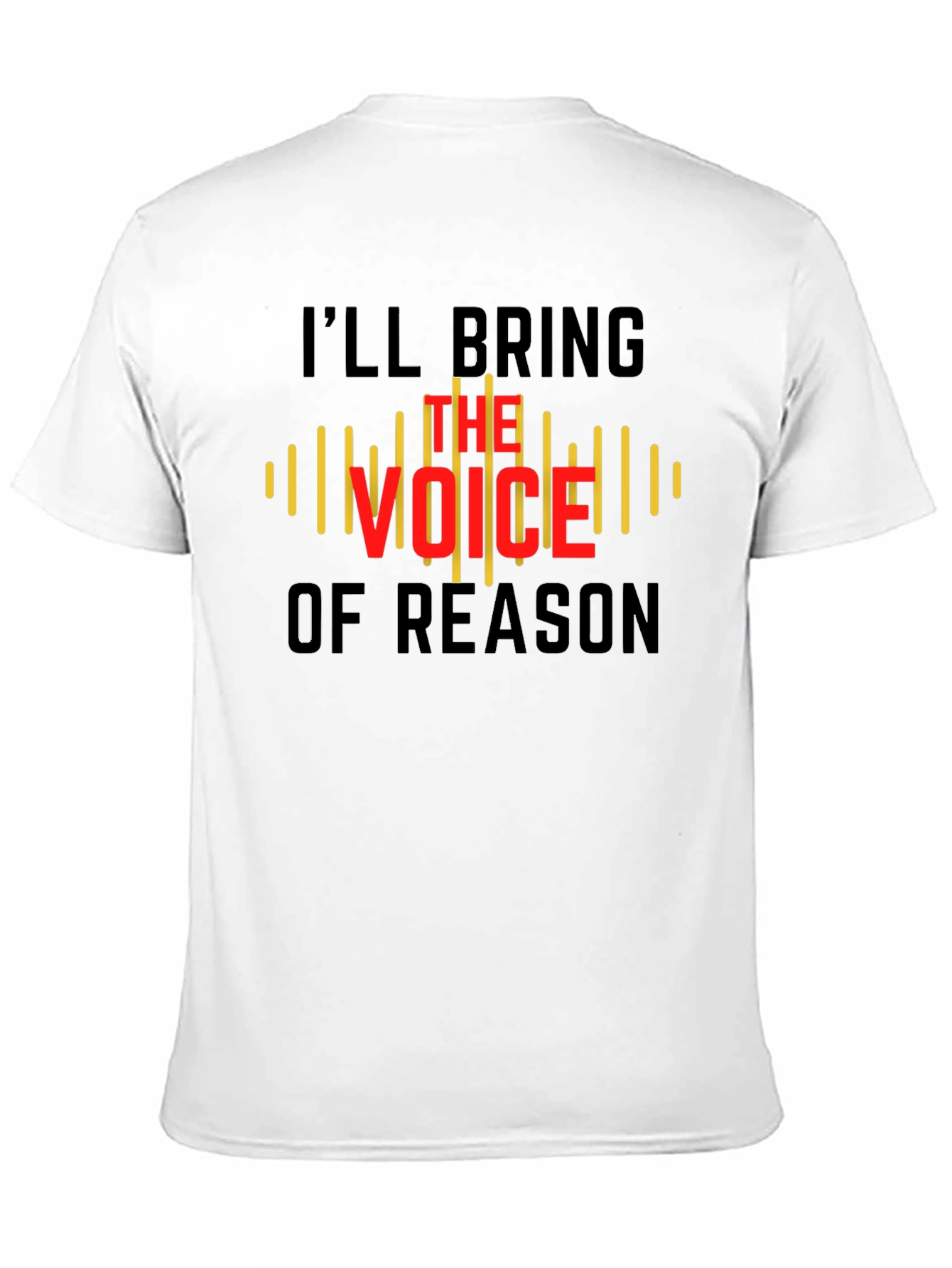 Voice of Reason Graphic T-Shirt - Mens Black Tee