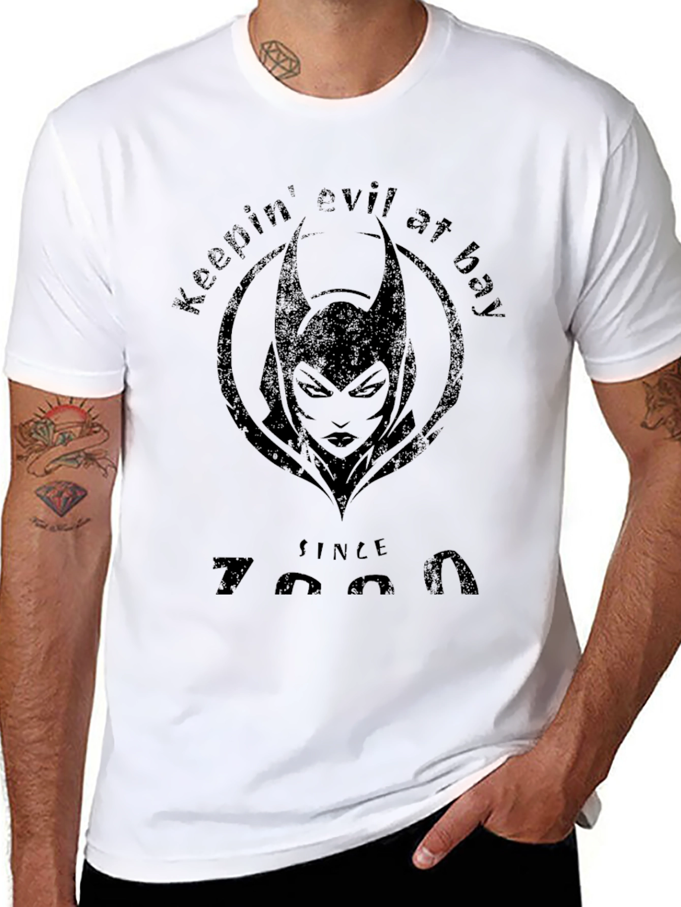 Keepin Evil at Bay Since 7000 T-Shirt