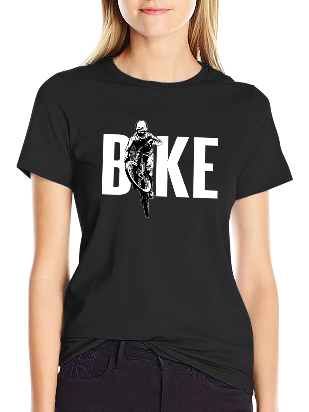 Bike T-Shirt - Motocross Rider Design