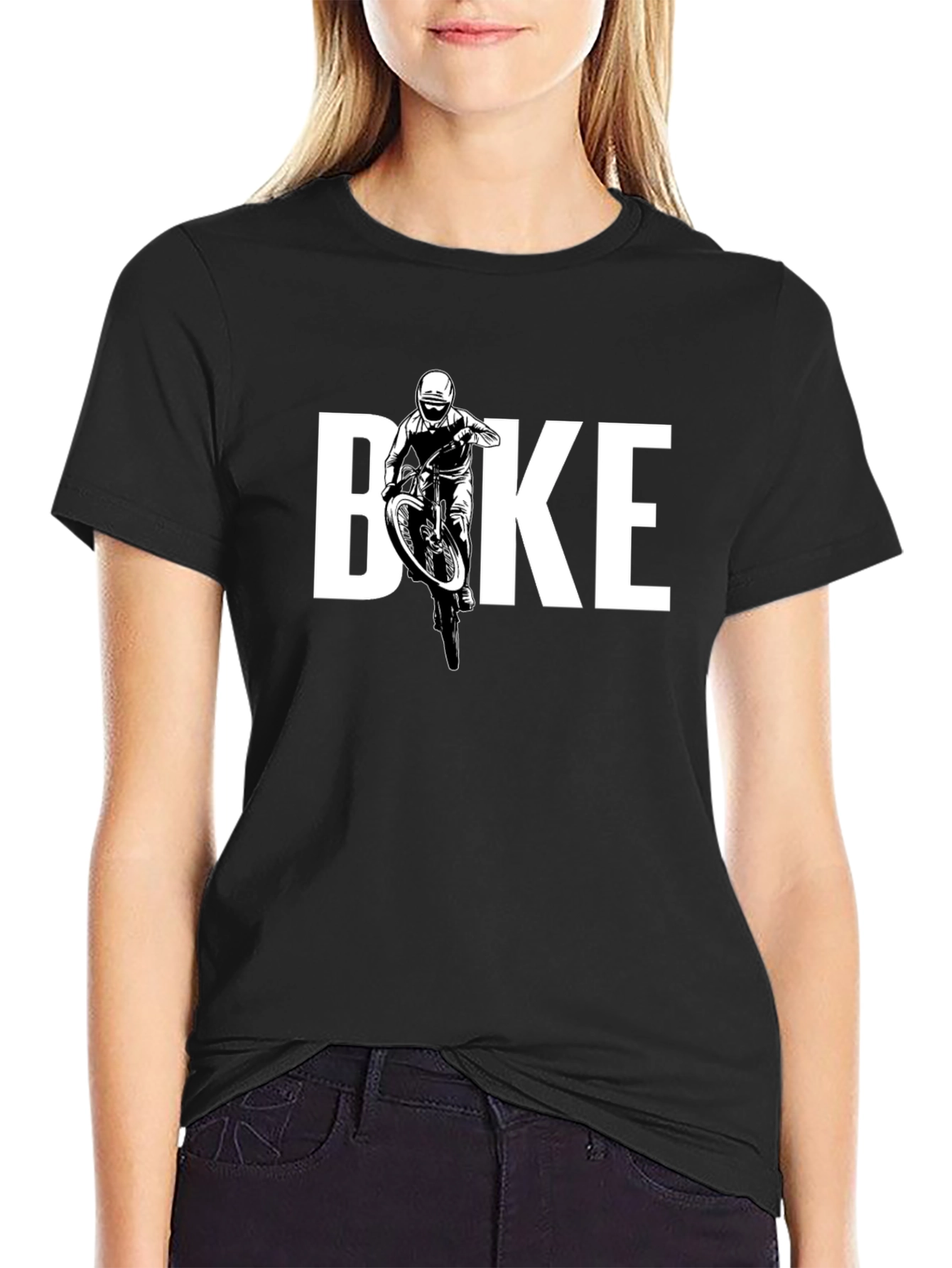 Bike T-Shirt - Motocross Rider Design