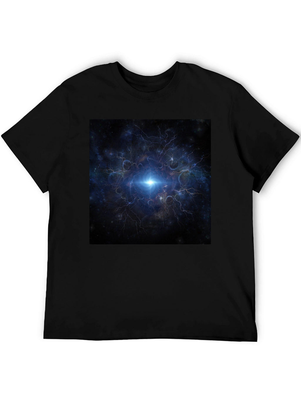 Cosmic Lightning Graphic Tee