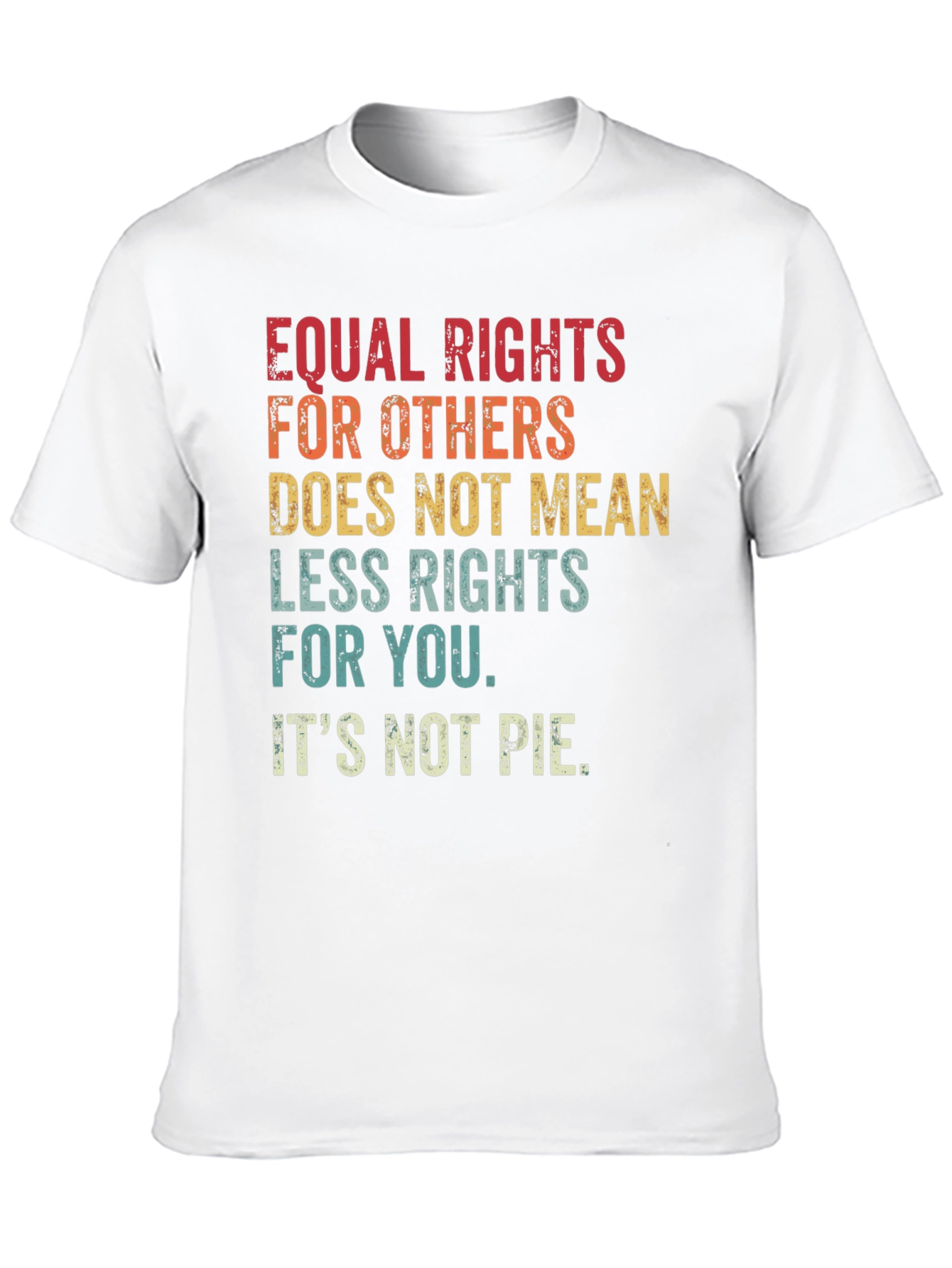 Equal Rights Retro Graphic T-Shirt