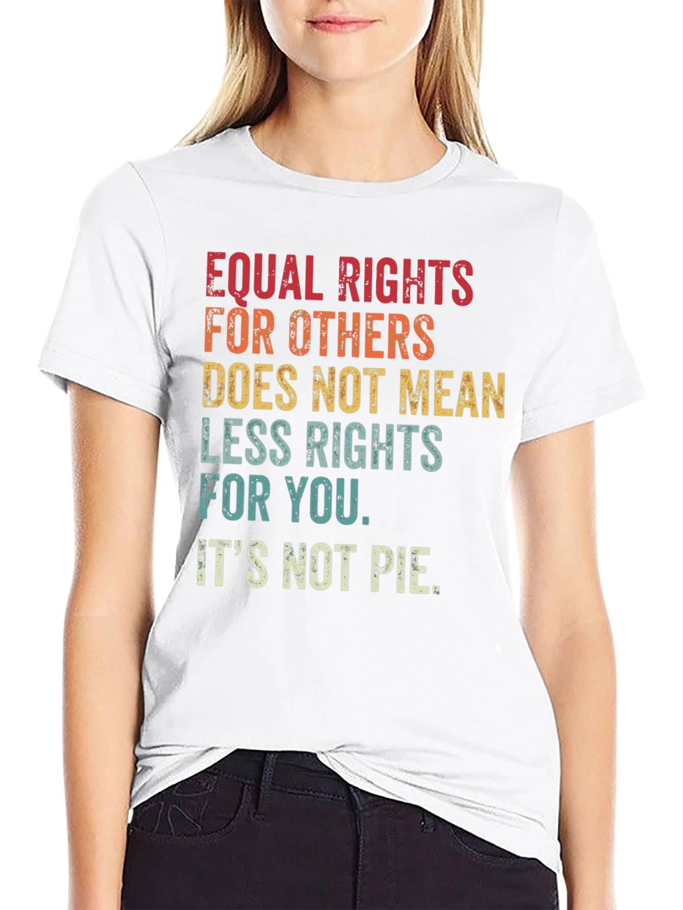 Equal Rights Retro Graphic T-Shirt