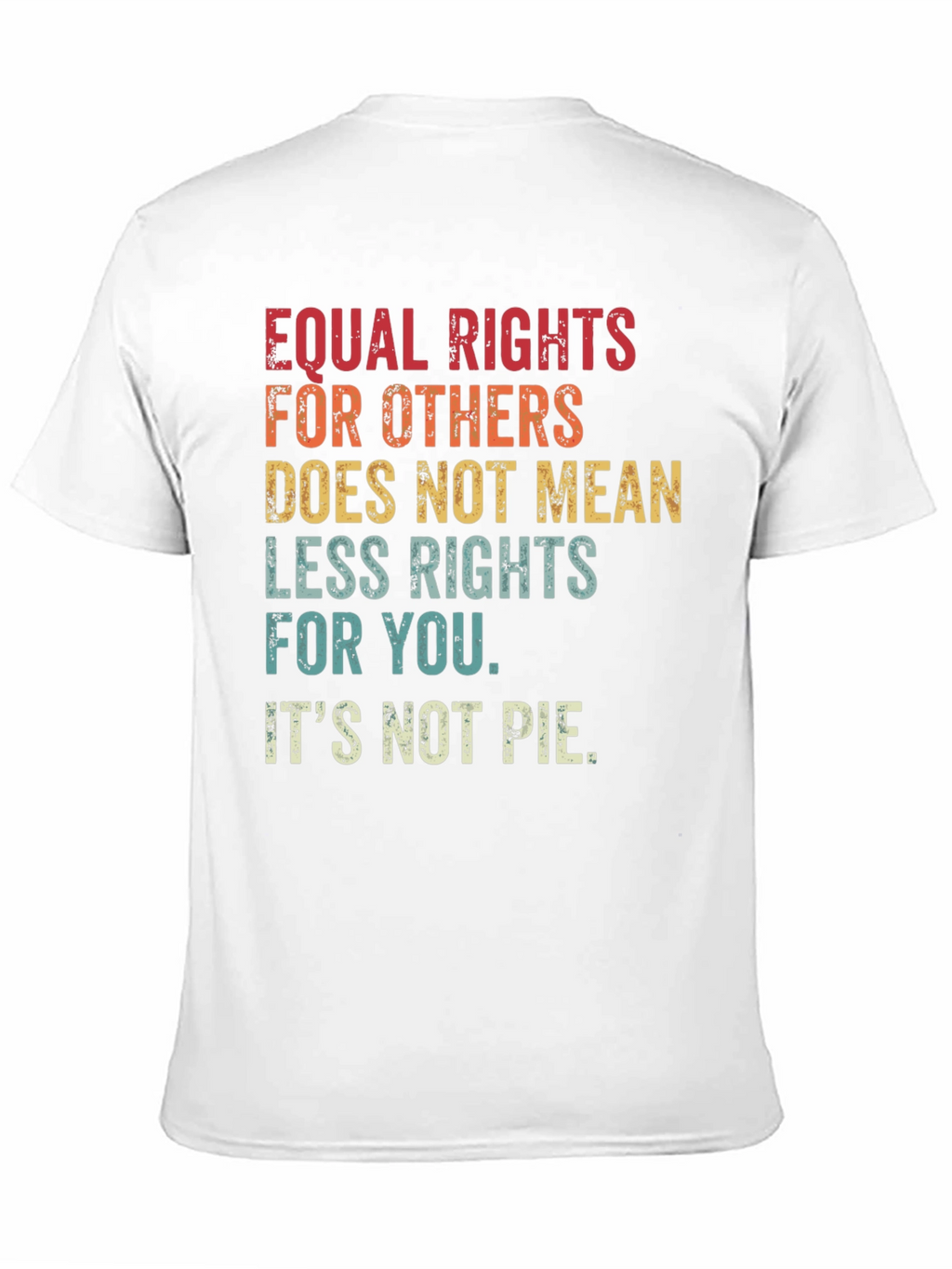 Equal Rights Retro Graphic T-Shirt