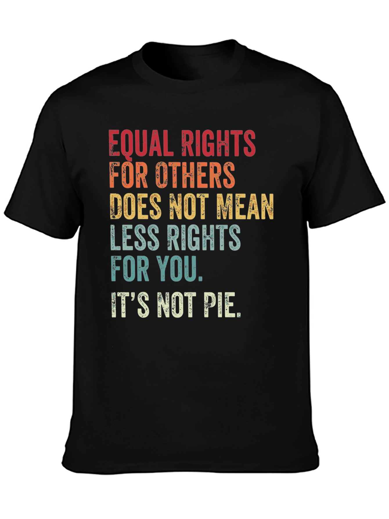 Equal Rights Retro Graphic T-Shirt