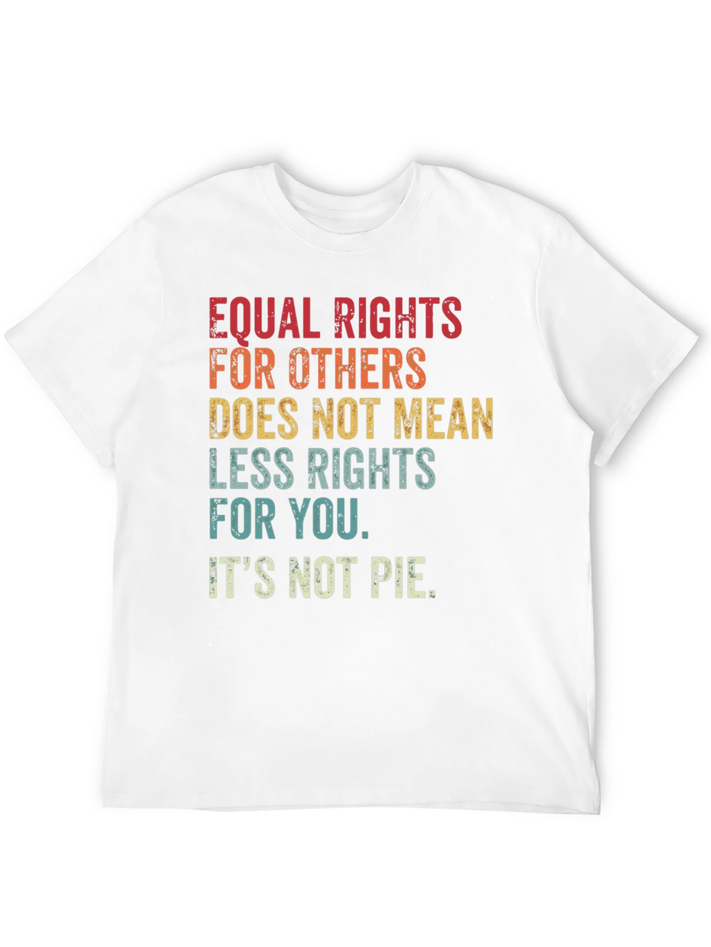 Equal Rights Retro Graphic T-Shirt