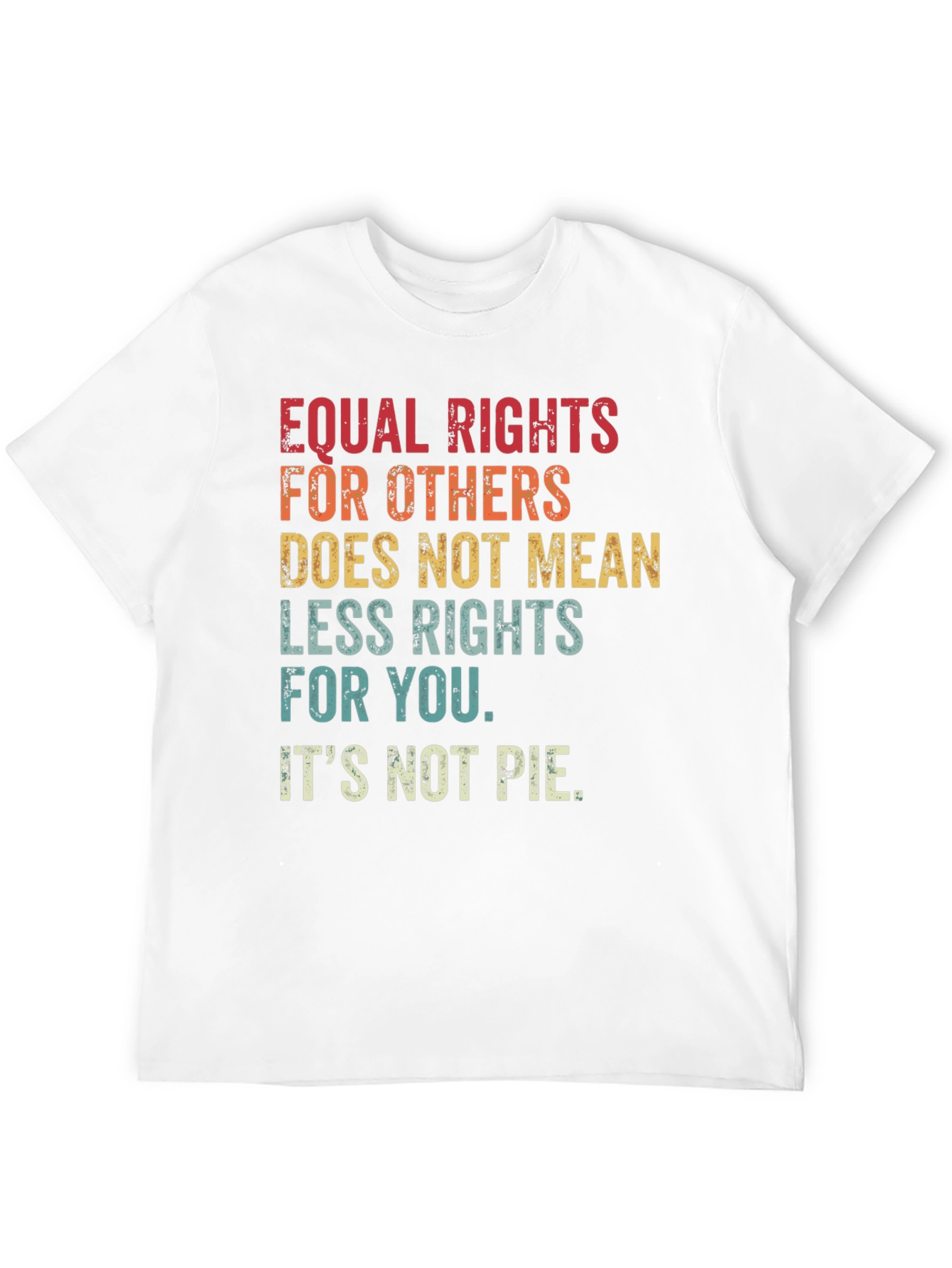 Equal Rights Retro Graphic T-Shirt