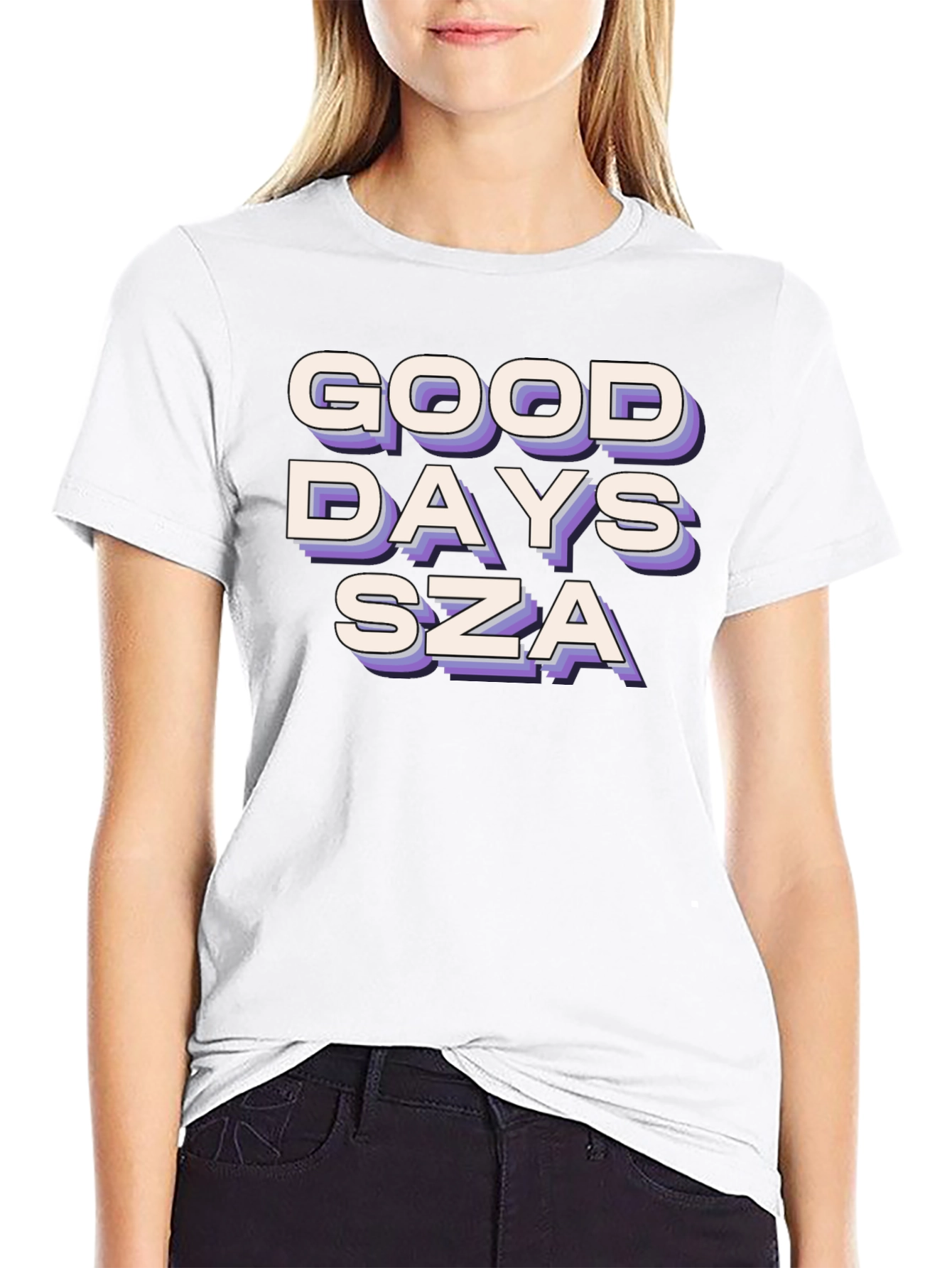 Good Days SZA Black T-Shirt
