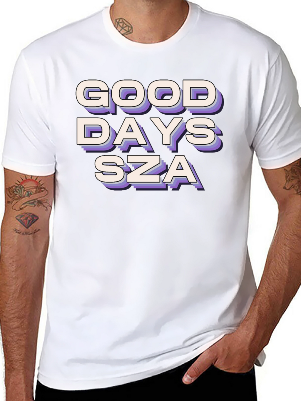 Good Days SZA Black T-Shirt