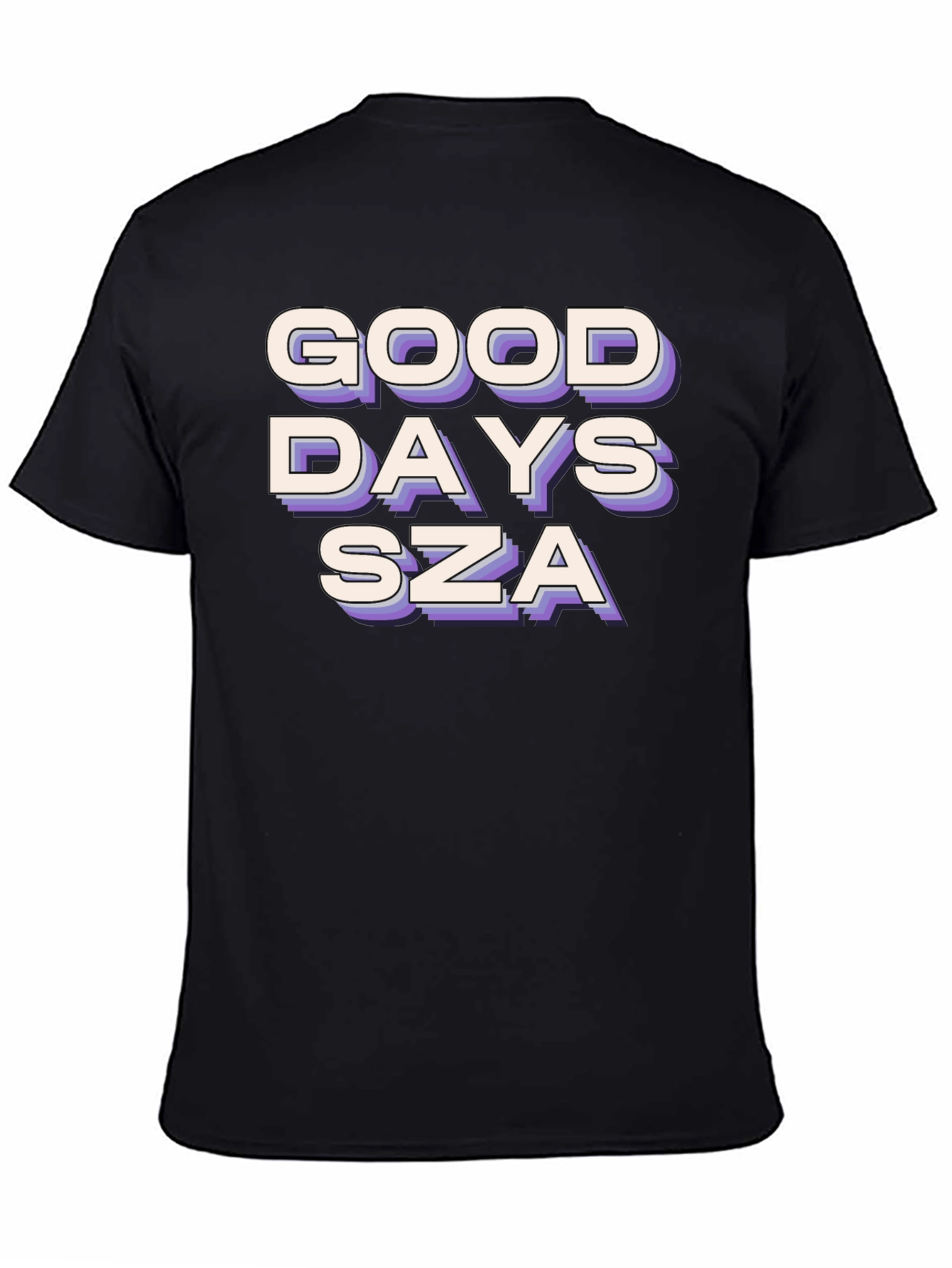 Good Days SZA Black T-Shirt