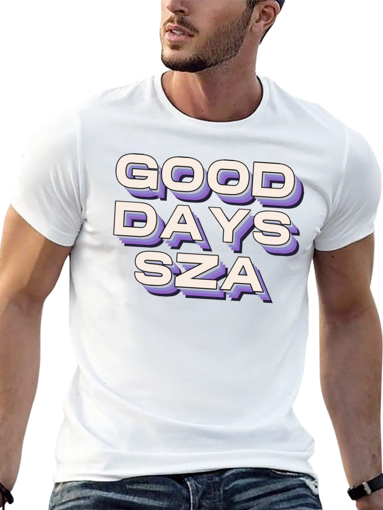 Good Days SZA Black T-Shirt