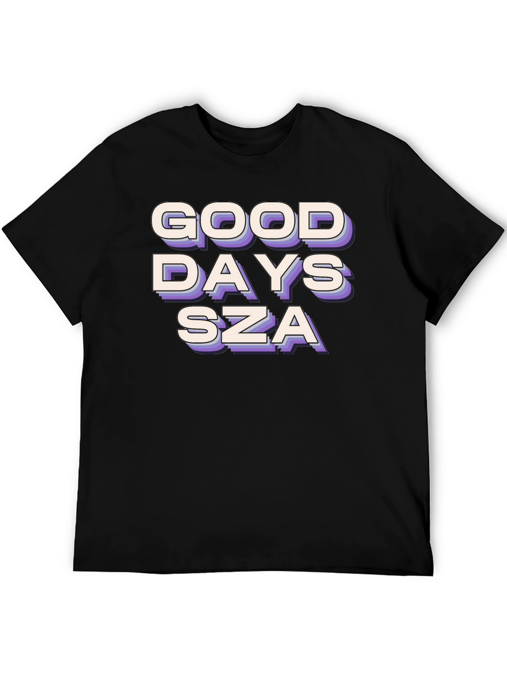 Good Days SZA Black T-Shirt
