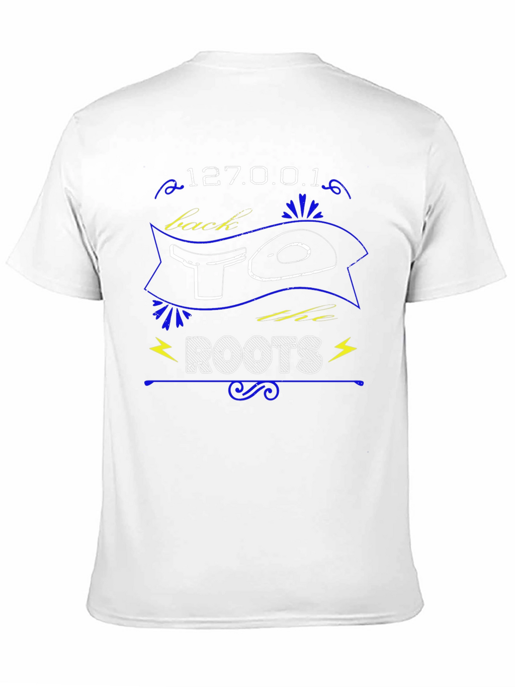 127.0.0.1 Back to Roots Graphic Tee - Black