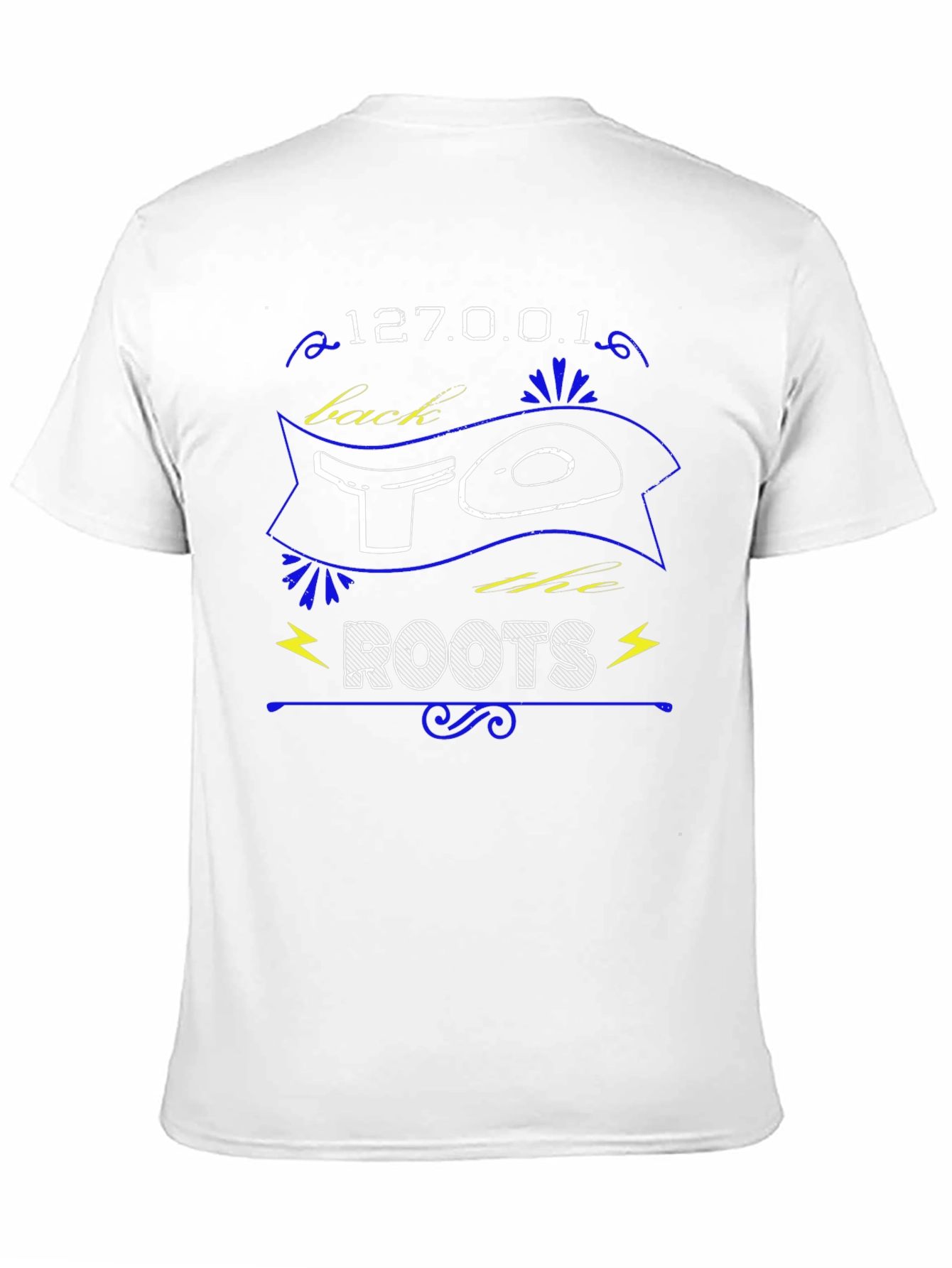 127.0.0.1 Back to Roots Graphic Tee - Black
