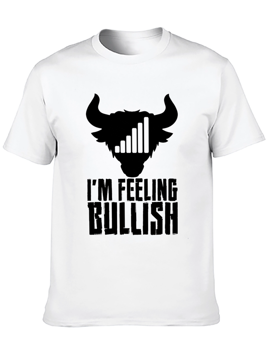 Bullish Black T-Shirt - Traders Humor
