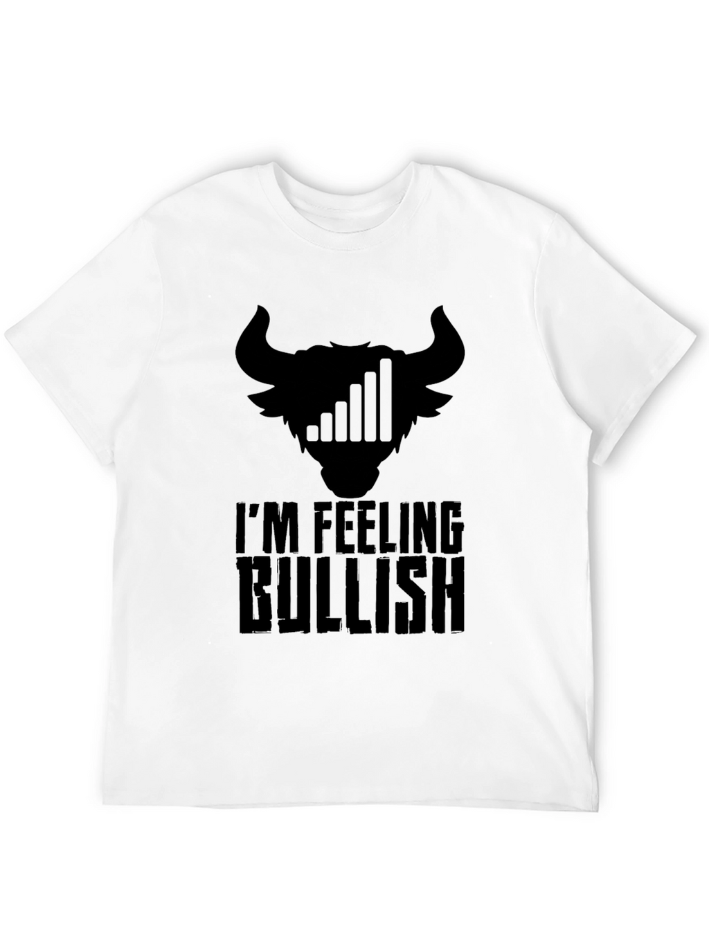 Bullish Black T-Shirt - Traders Humor