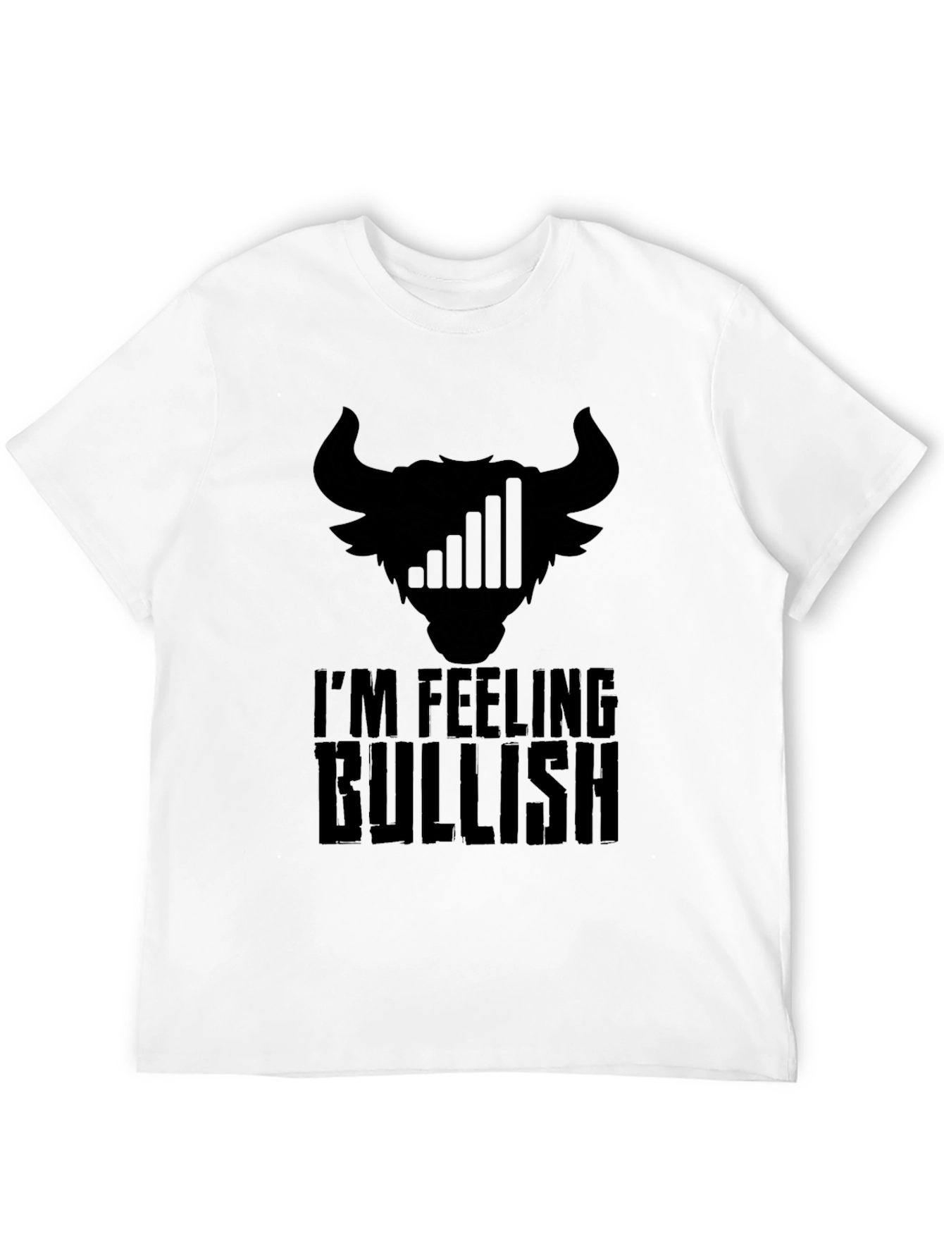 Bullish Black T-Shirt - Traders Humor
