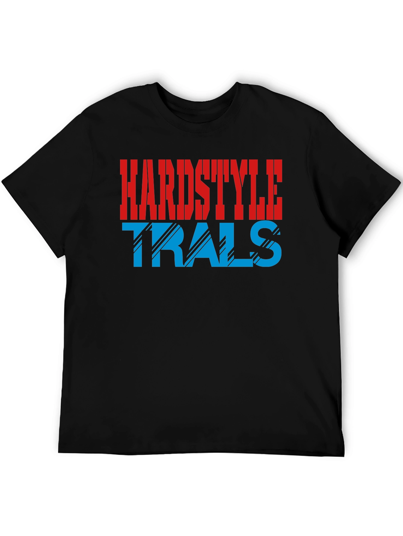 Hardstyle Trals Black Graphic Tee
