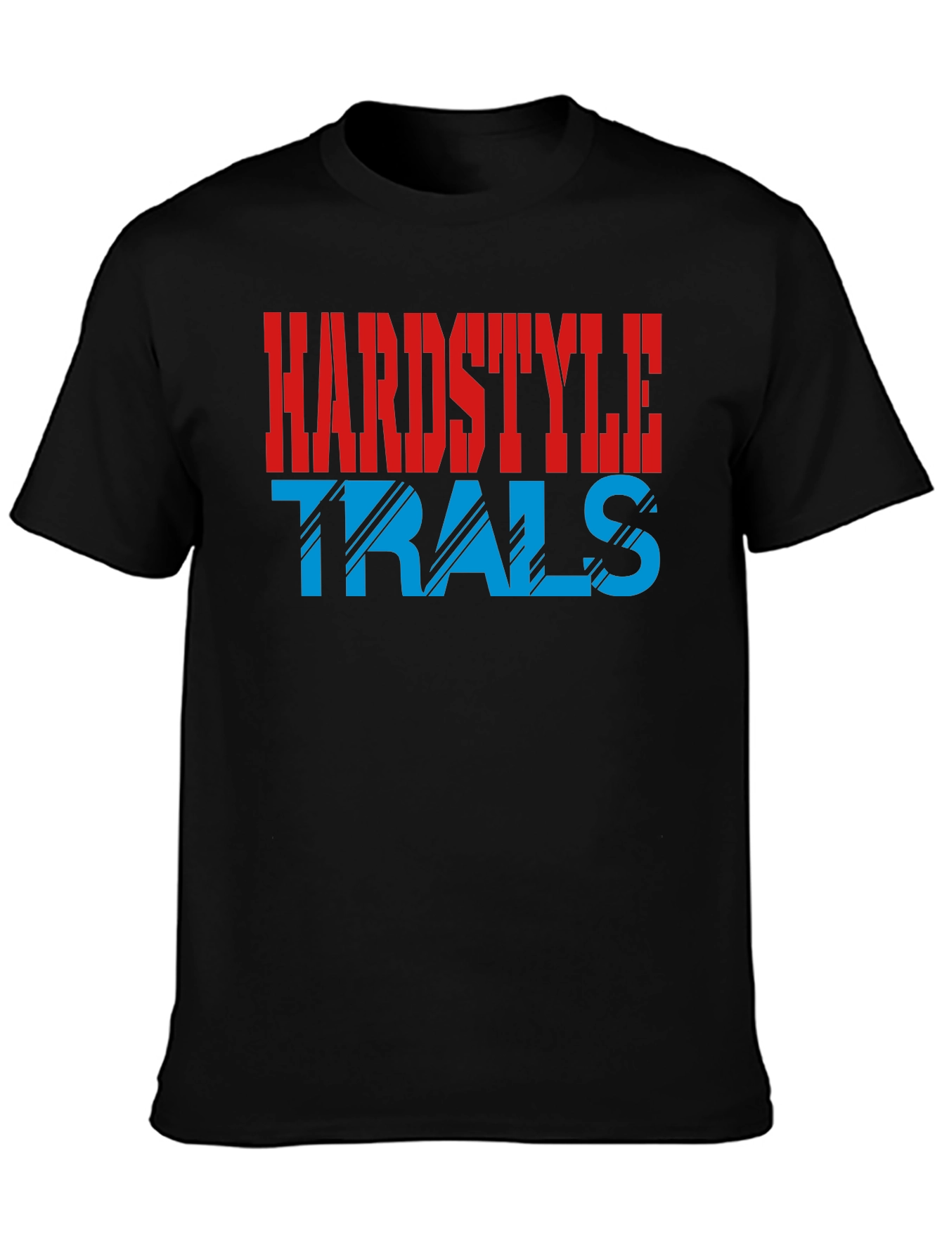 Hardstyle Trals Black Graphic Tee