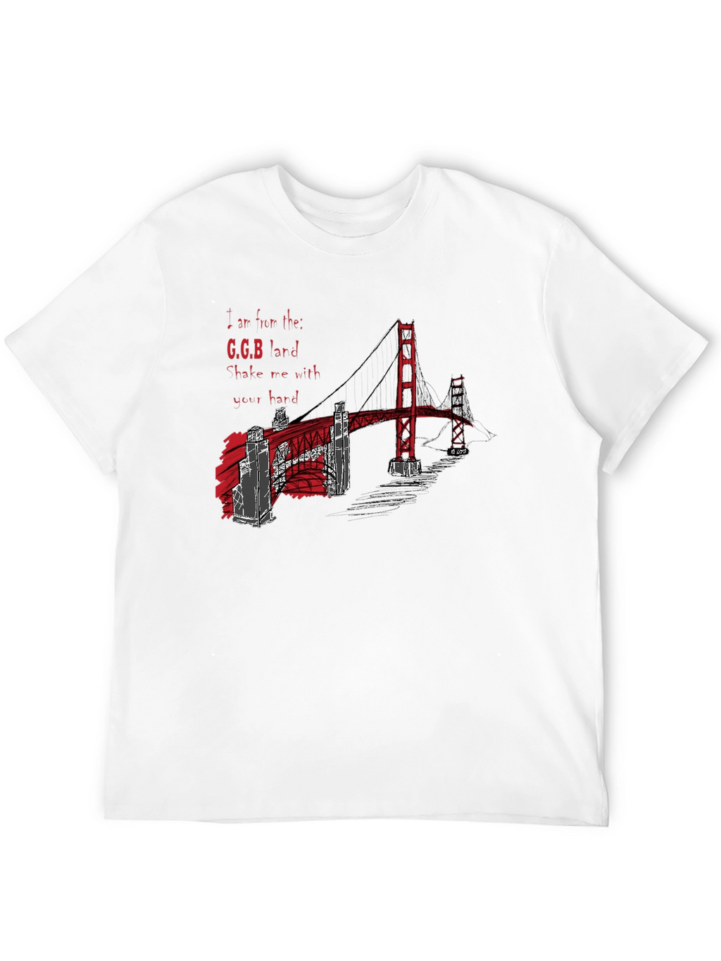 Golden Gate Bridge Graphic T-Shirt