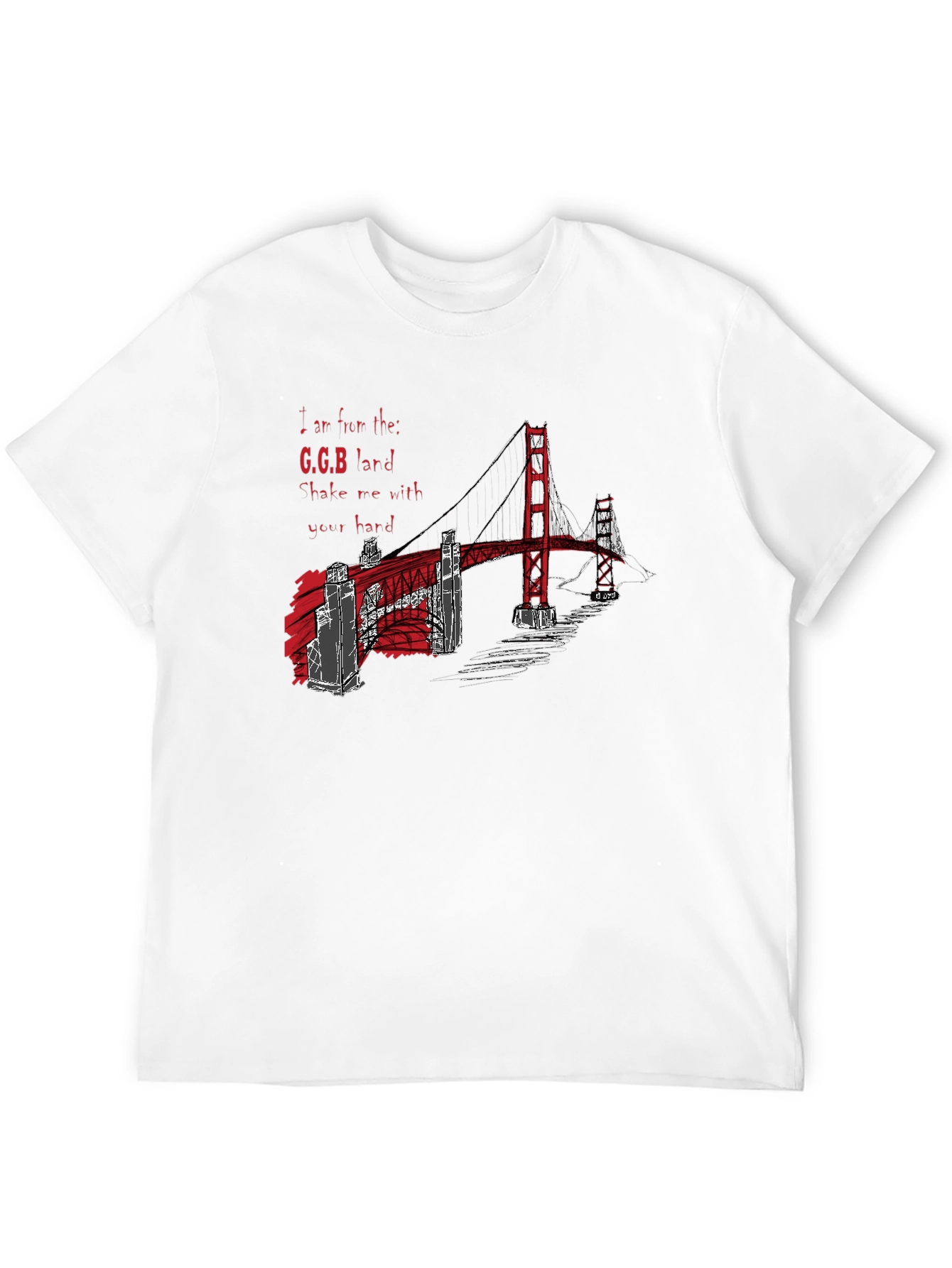 Golden Gate Bridge Graphic T-Shirt