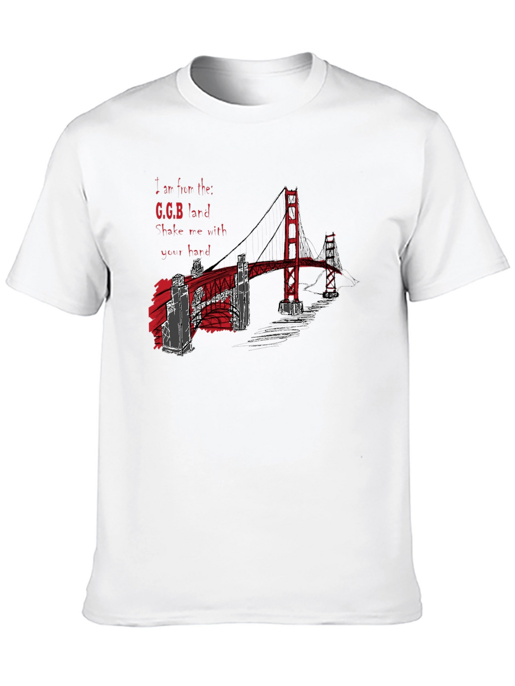 Golden Gate Bridge Graphic T-Shirt