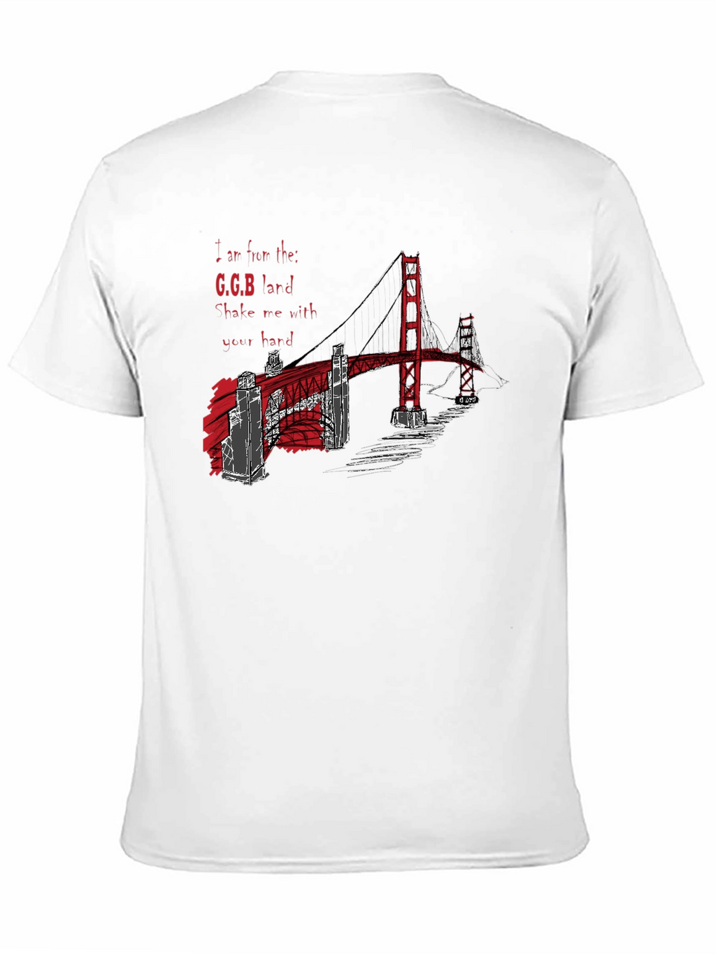Golden Gate Bridge Graphic T-Shirt