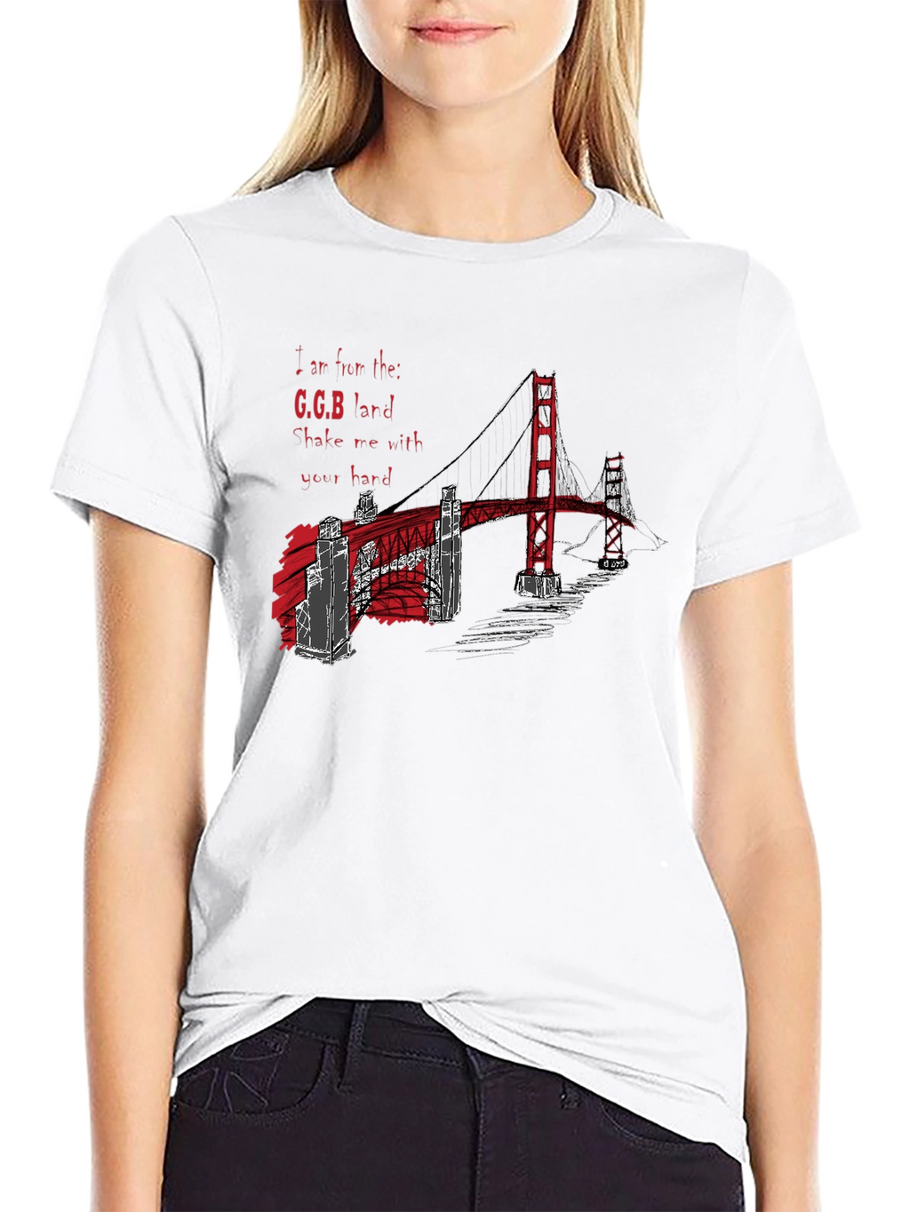 Golden Gate Bridge Graphic T-Shirt