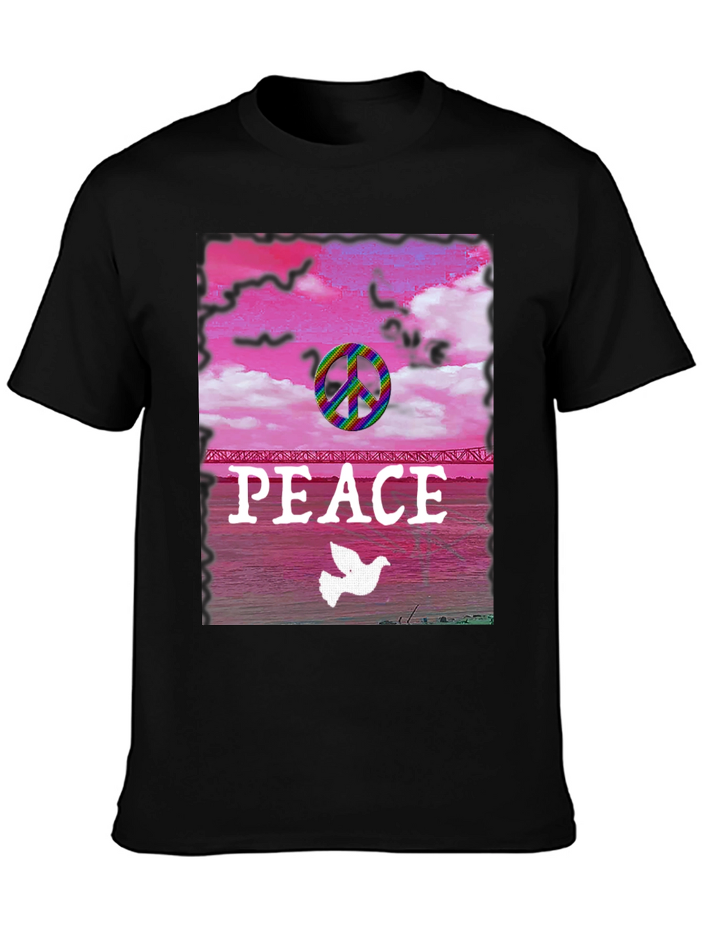 Peace Dove Rainbow T-Shirt