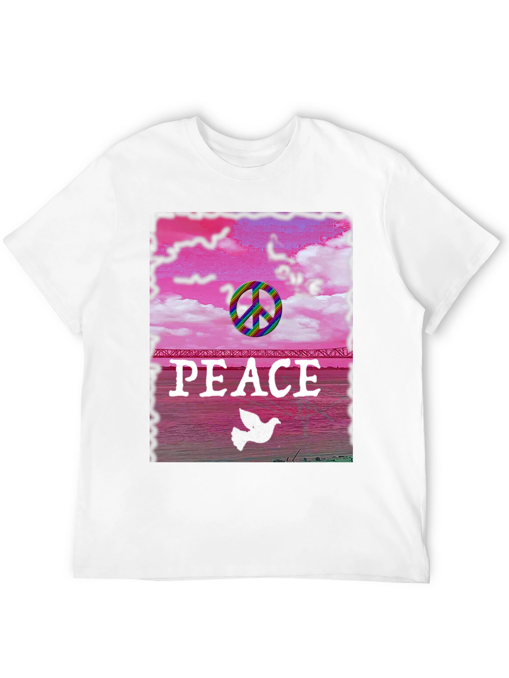 Peace Dove Rainbow T-Shirt