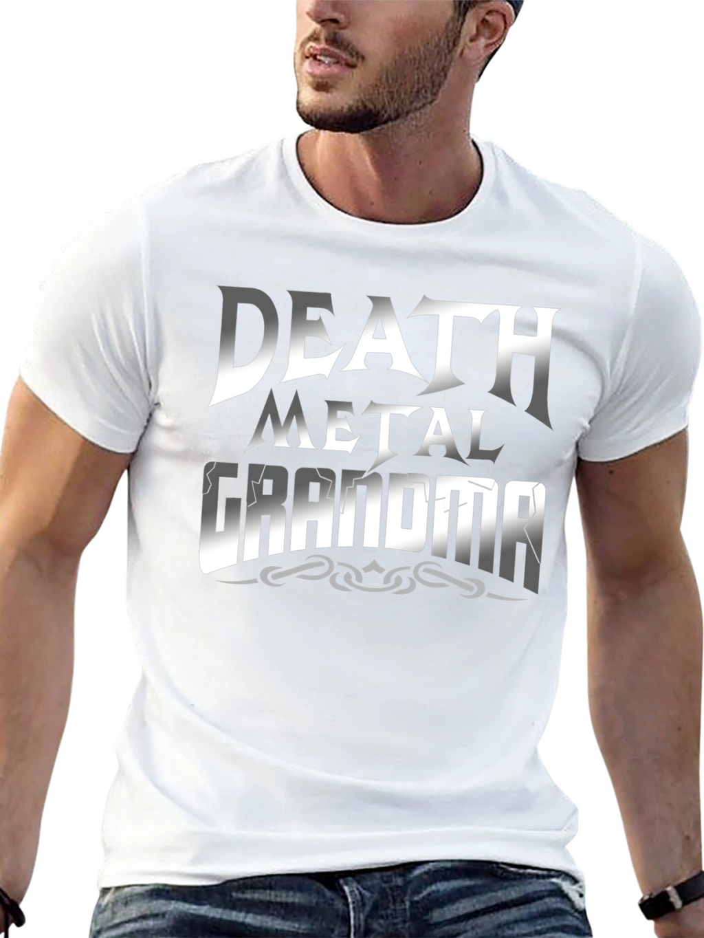 Death Metal Grandma T-Shirt - Rocker Style