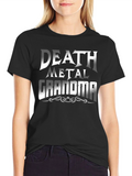 Death Metal Grandma T-Shirt - Rocker Style