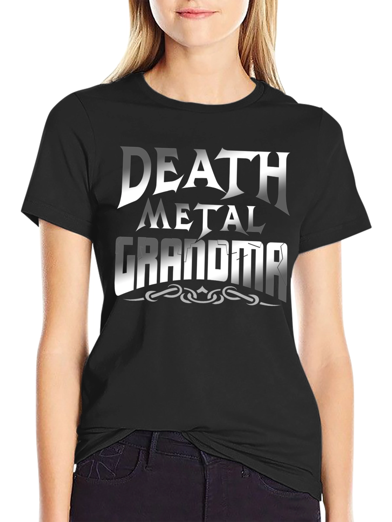 Death Metal Grandma T-Shirt - Rocker Style