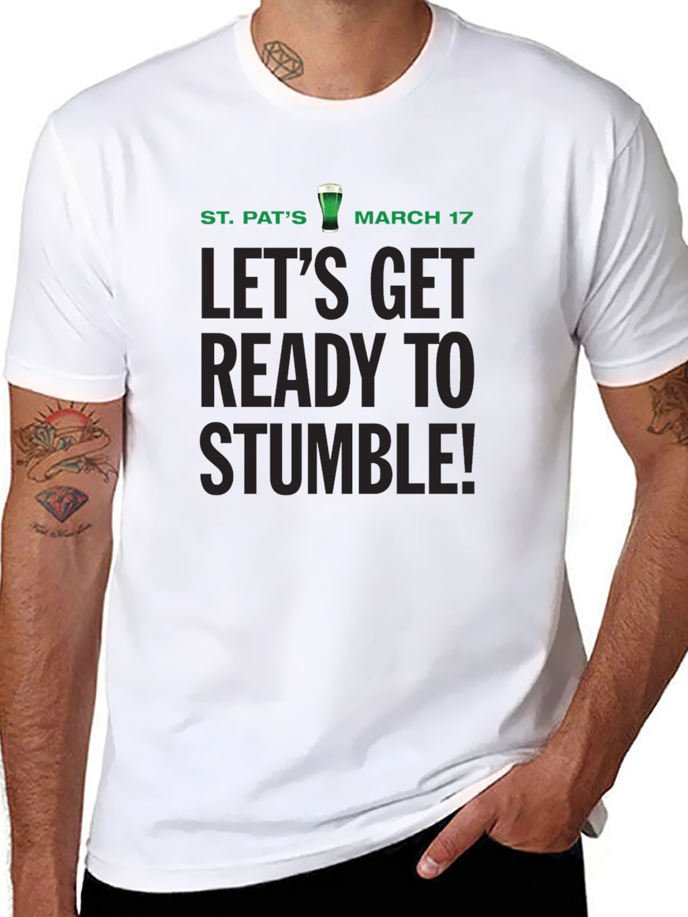 St. Patricks Day Ready to Stumble T-Shirt